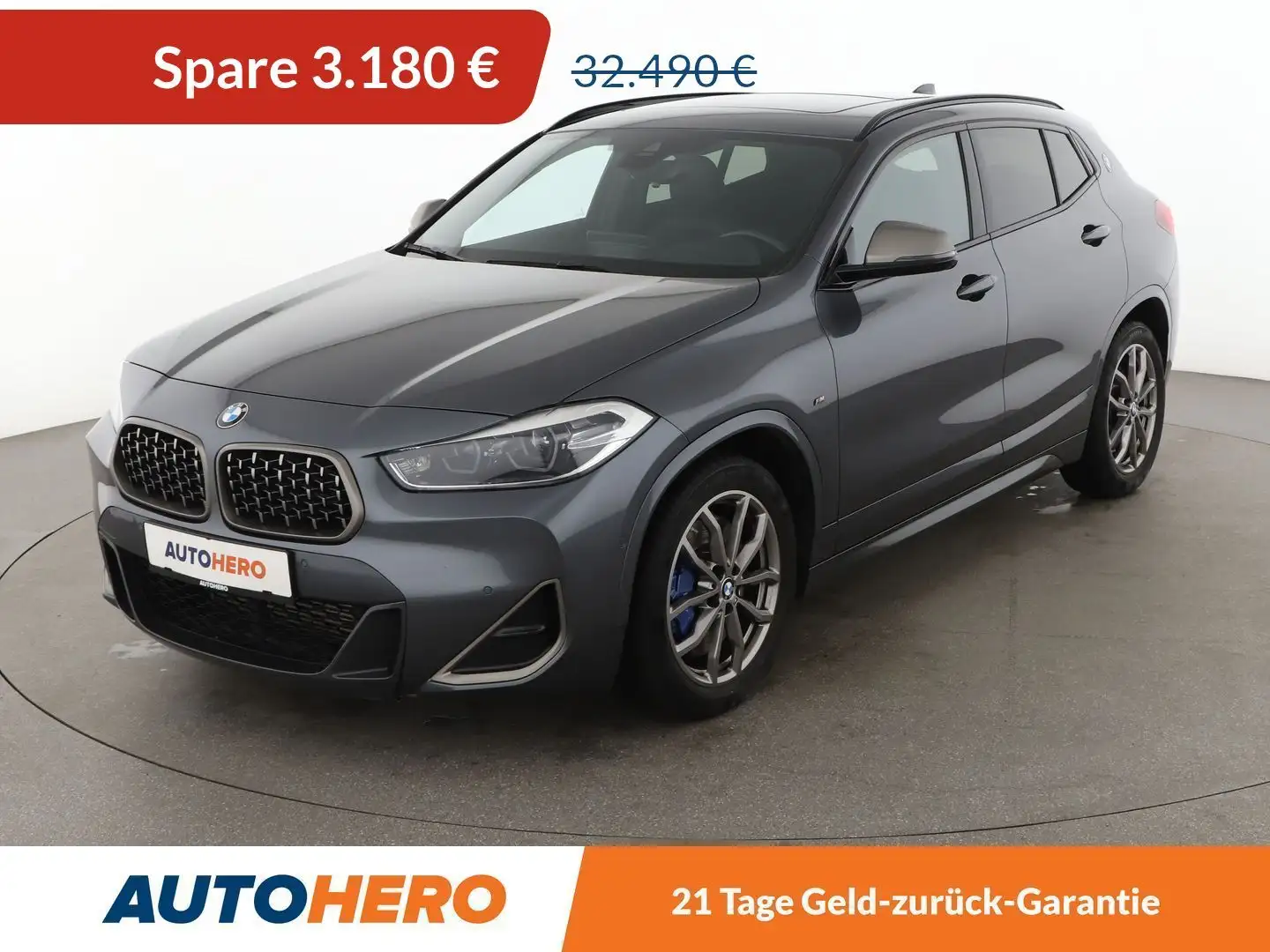 BMW X2 M M35i Aut.*NAVI*HUD*SHZ*PDC*PANO* Grau - 1