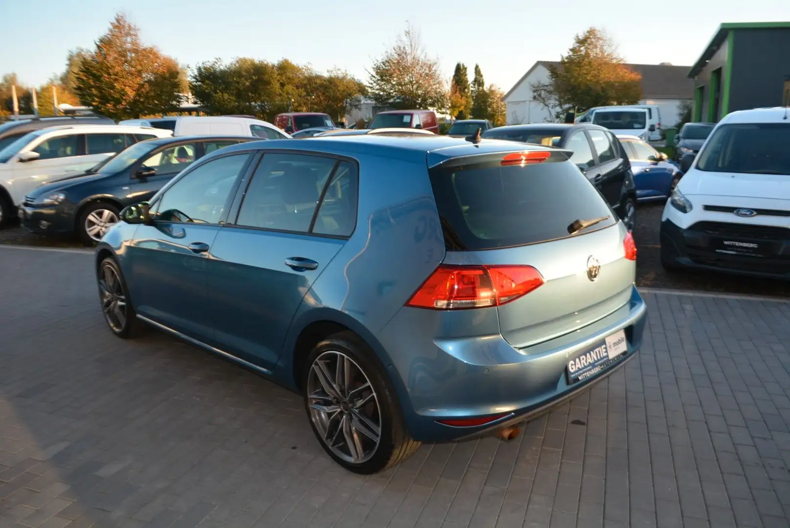 Volkswagen Golf VII Lim. Sportline-Standheizung-Garantie Blau - 1