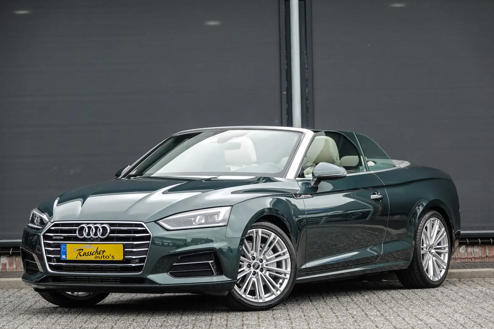 Audi A5 Cabriolet 2.0Tfsi 252Pk S-Tronic | Quattro | Pro L Yeşil - 1