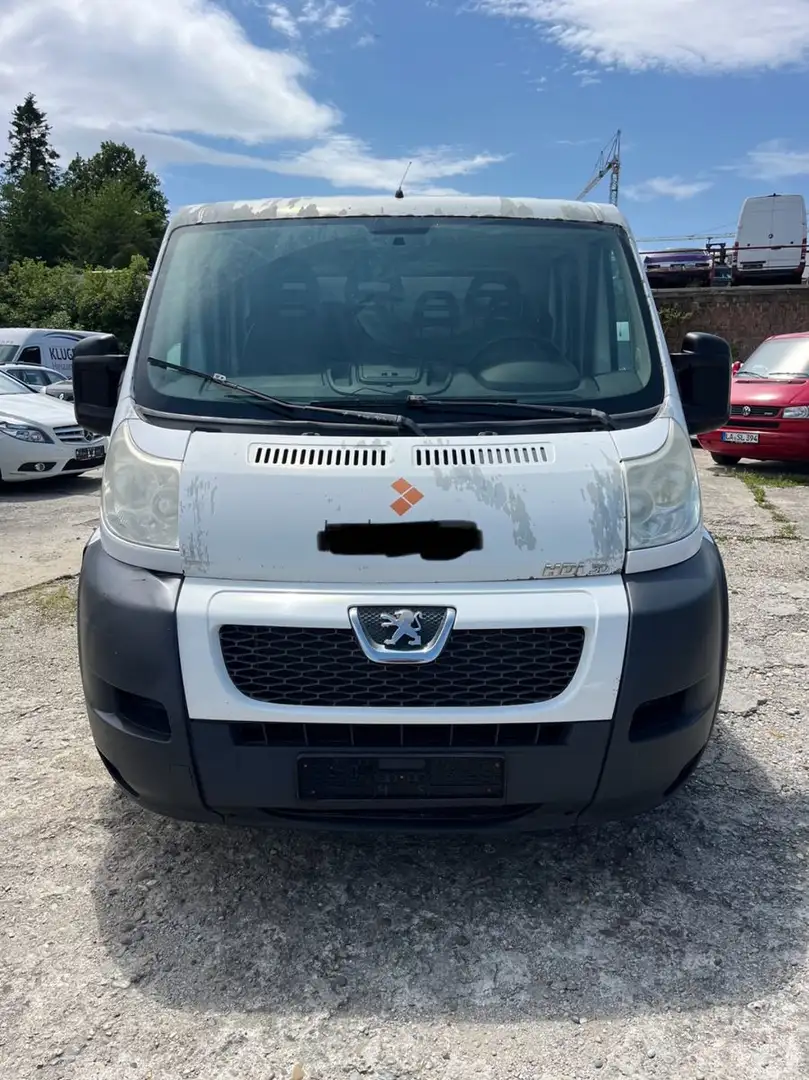 Peugeot Boxer 3.0 HDi Doppelk.*7-SITZER*AT-MOTOR*PRITSCH Weiß - 2