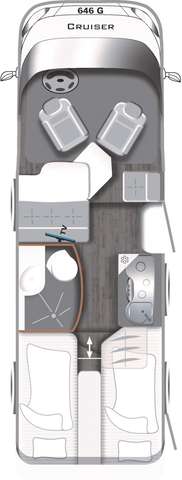 LMC Cruiser V 646 G Automatik Navigation TV Sat uvm.