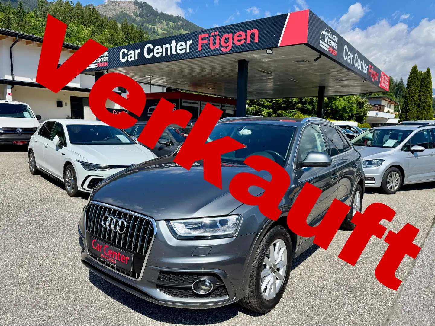 Audi Q3 2.0 TDI quattro Style DPF Grijs - 1
