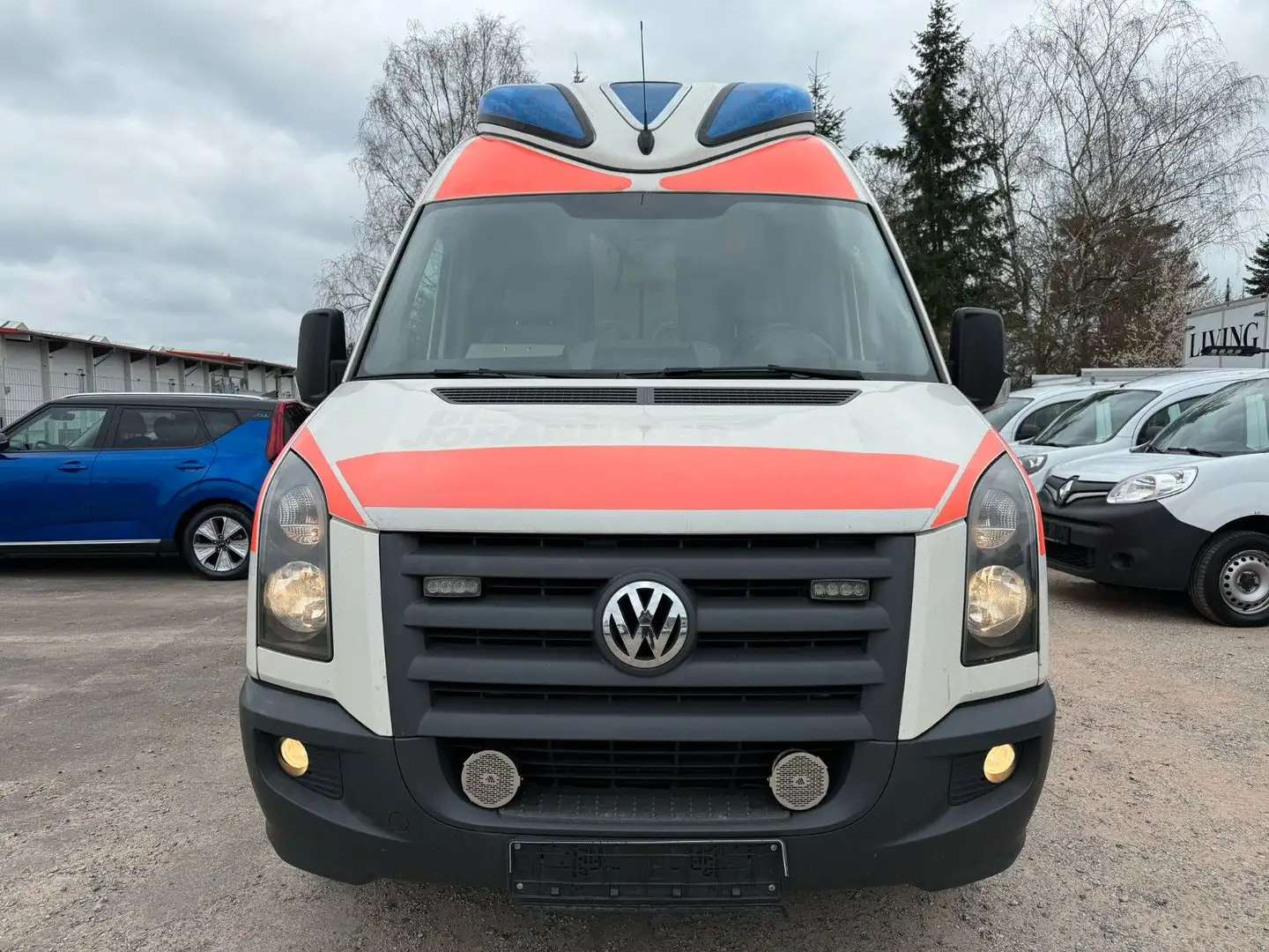Volkswagen Crafter Kasten 35 L2H2 Hochdach|Ambulanz|HU/AU N Gris - 2