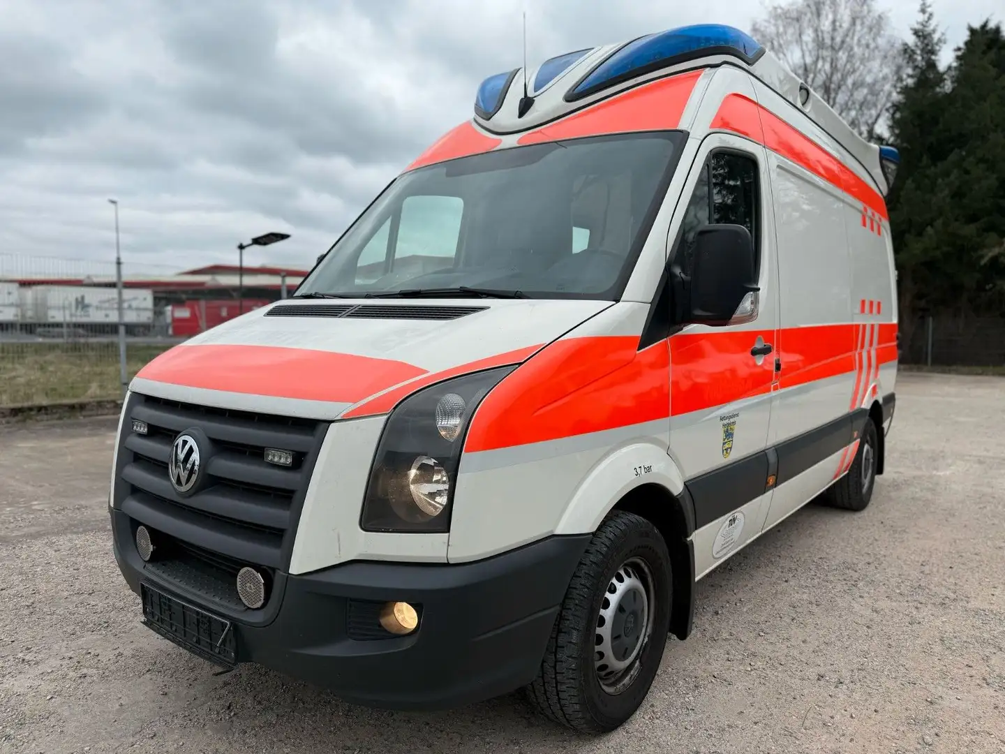 Volkswagen Crafter Kasten 35 L2H2 Hochdach|Ambulanz|HU/AU N Gris - 1