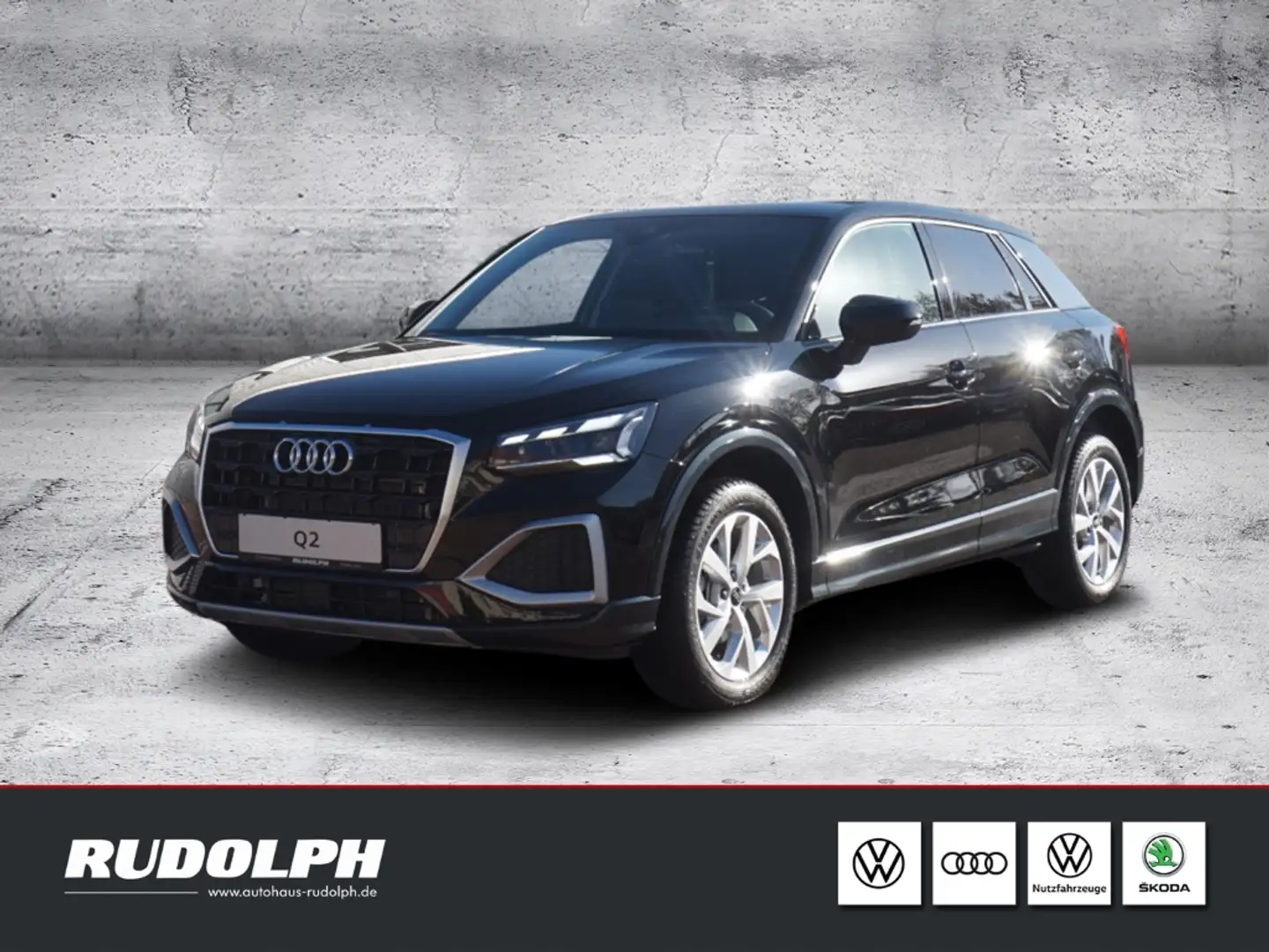 Audi Q2 advanced 35 TFSI S tronic MATRIX KAMERA NAVI ACC Schwarz - 1