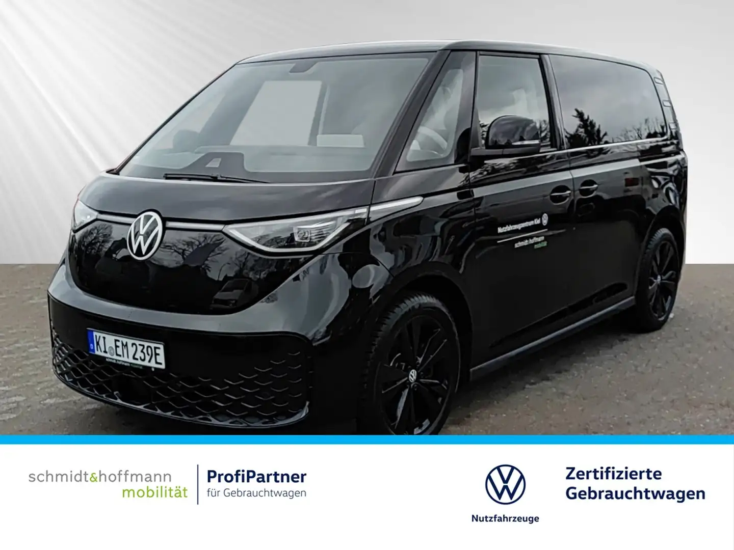 Volkswagen ID. Buzz Pro Klima Navi Rückfahrkamera Kurvenlicht Fekete - 1