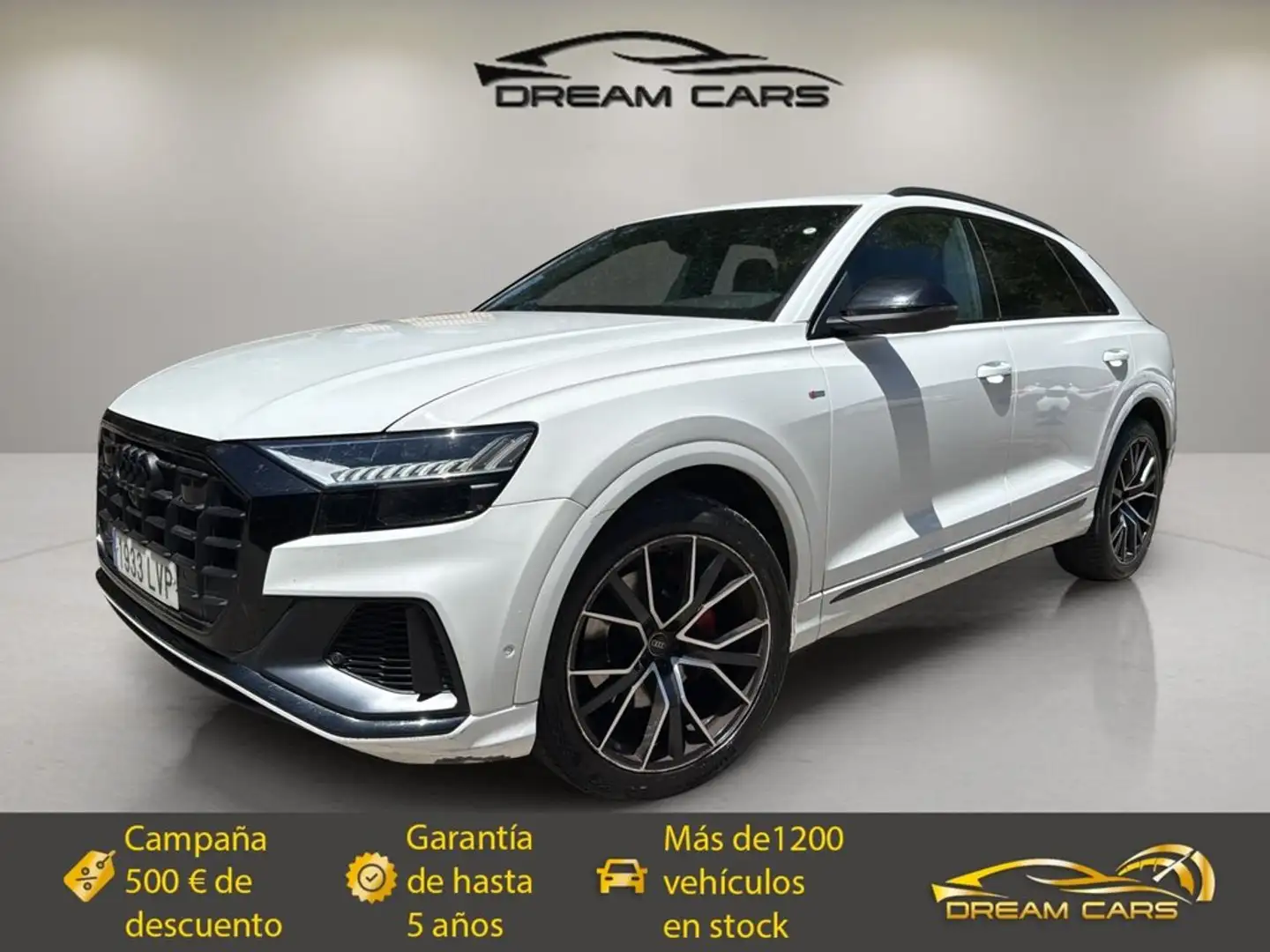 Audi Q8 50 TDI Black line plus quattro tiptronic Blanco - 1