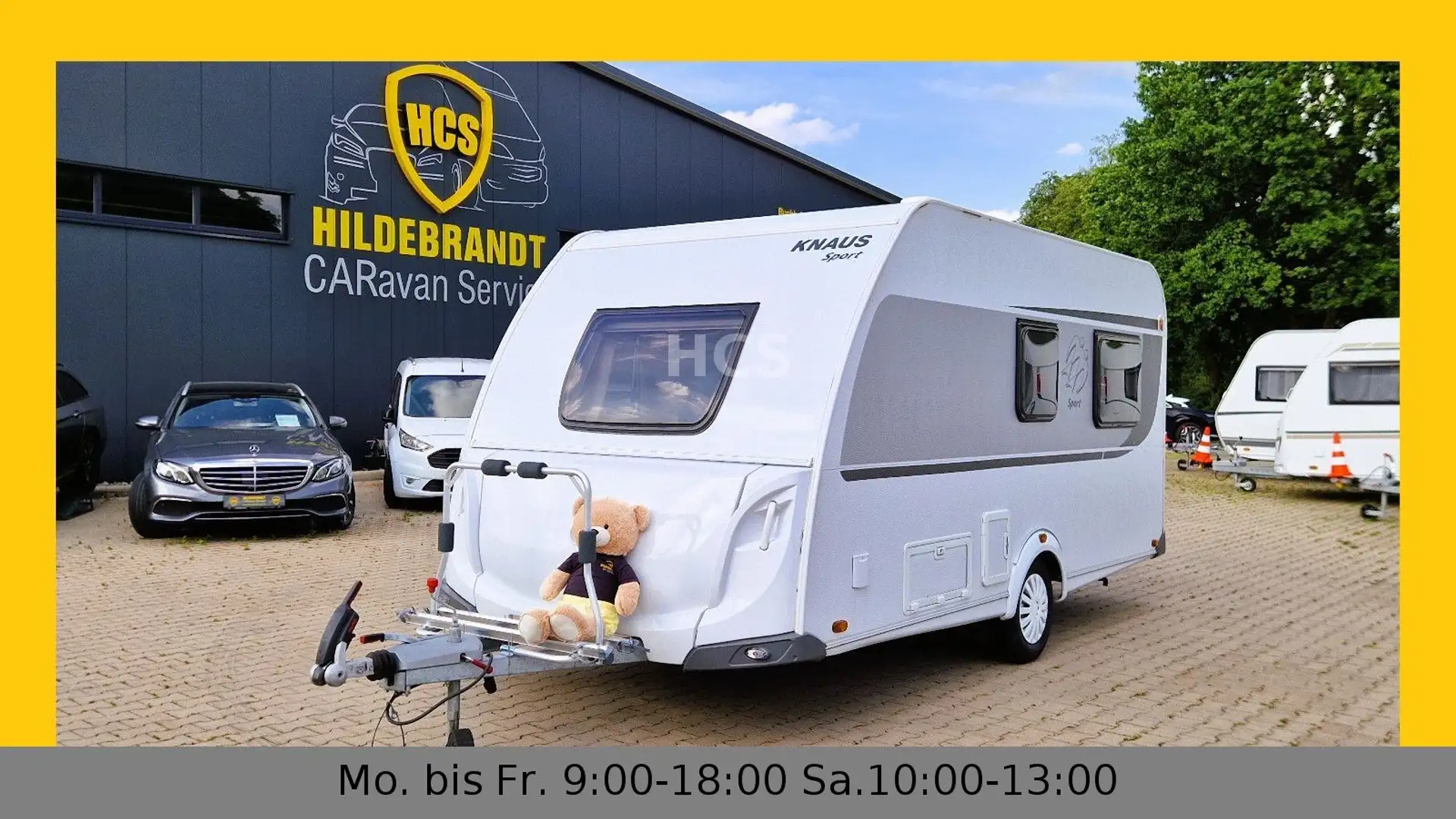 Knaus 420 QD Fahrradträger 540 kg Zuladung Weiß - 1