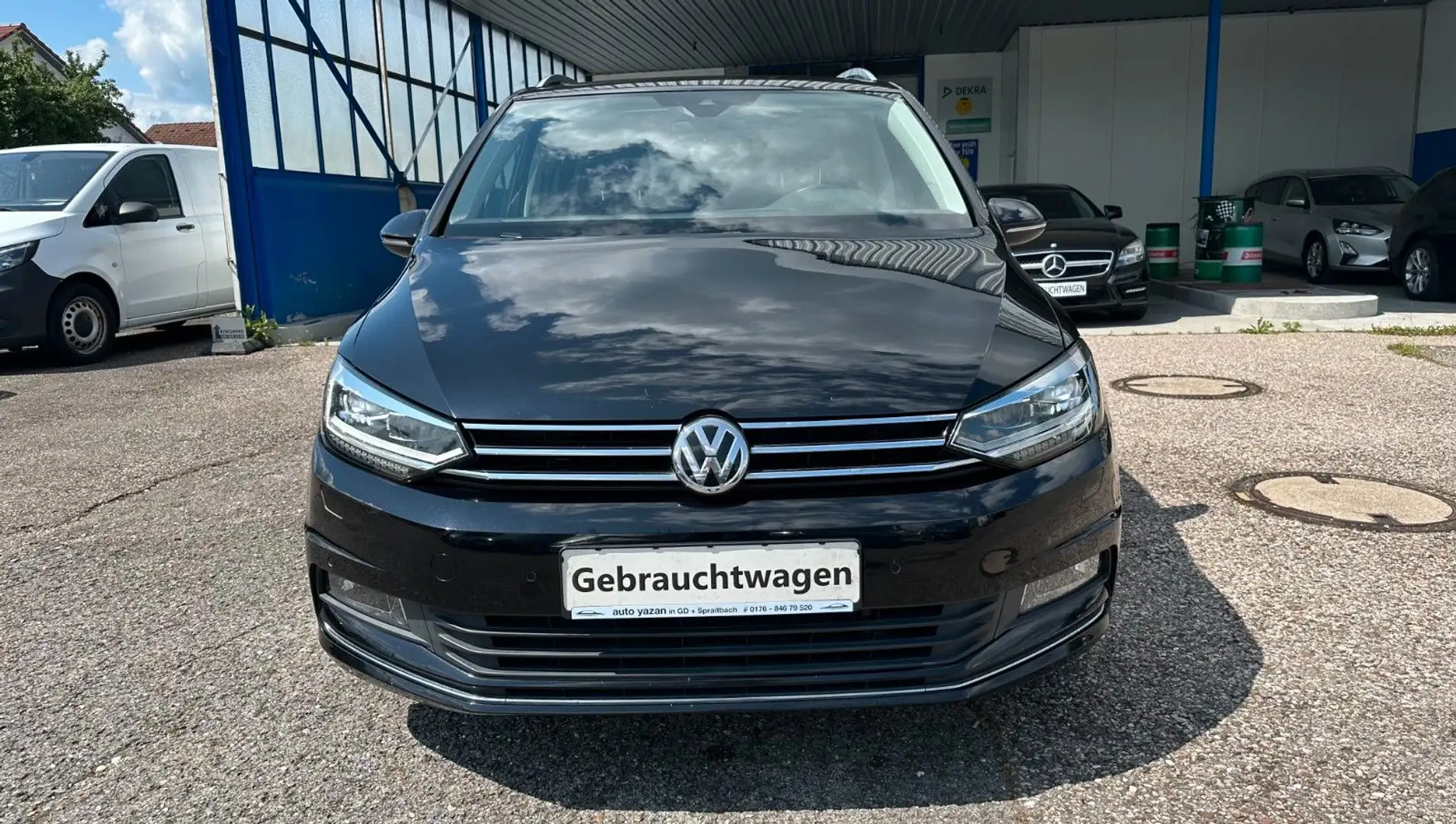 Volkswagen Touran Highline BMT/Start-Stopp/LED/KAMERA/7Sitz Schwarz - 2