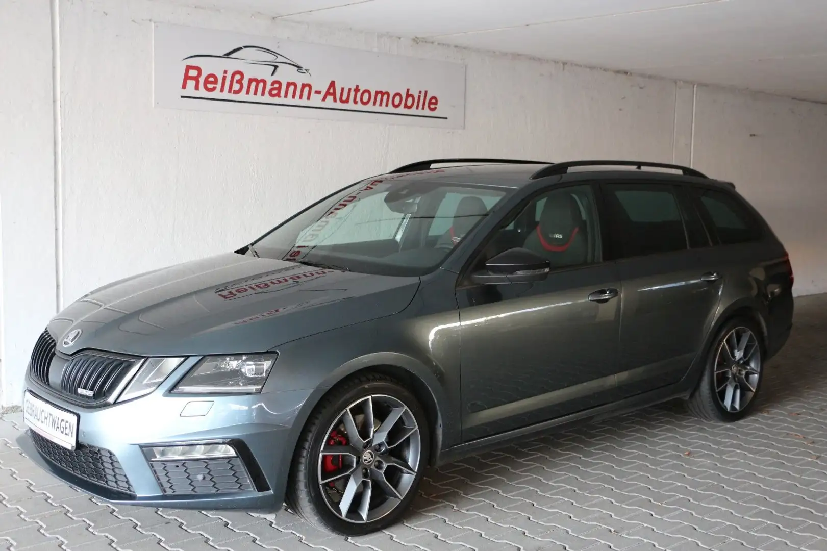 Skoda Octavia Combi RS, ACC, Navi, LED, Kamera Gris - 1
