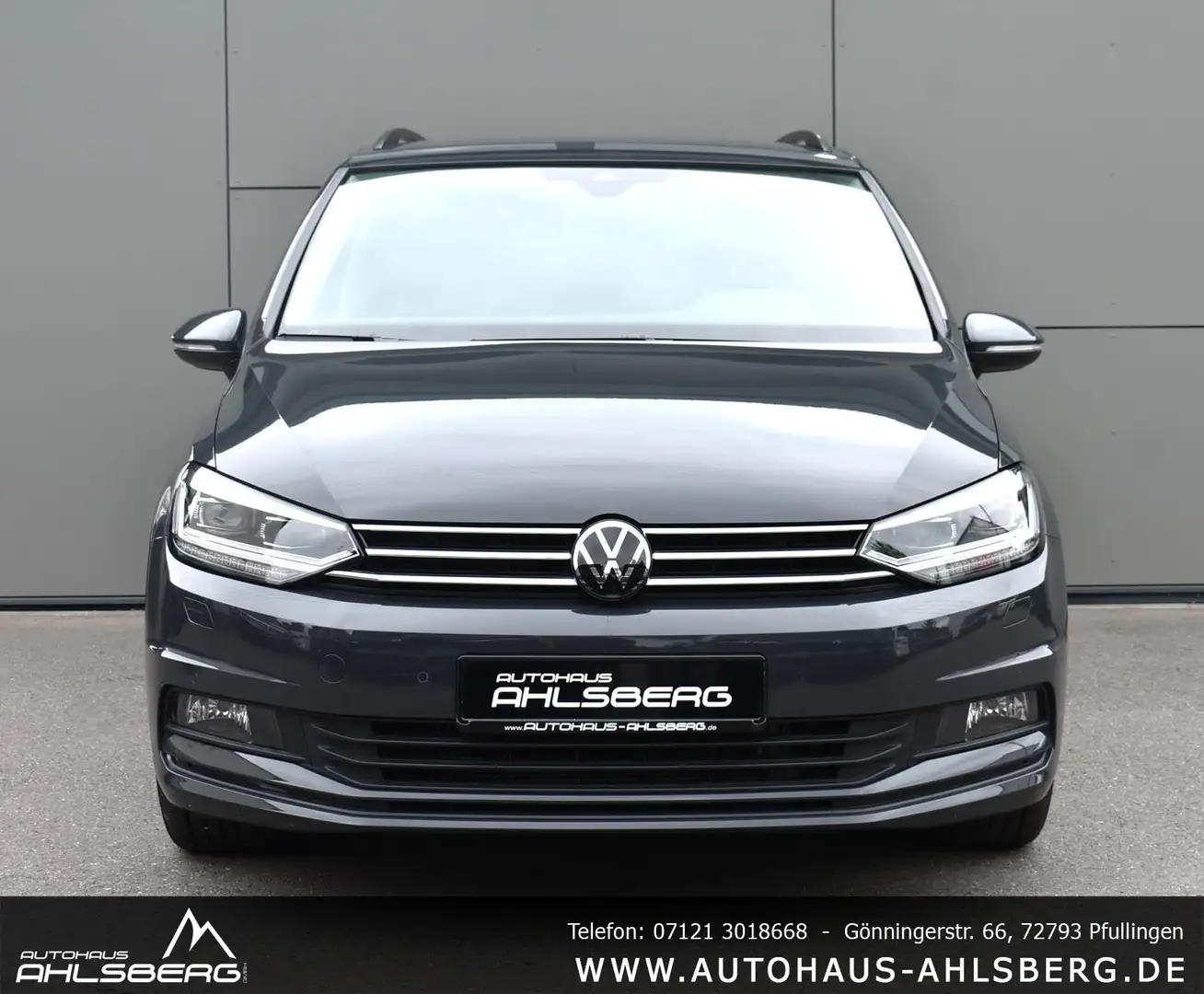 Volkswagen Touran COMFORT/ DIG.C/ACC/PANO/RFK/DYNAUDIO/AHK/CAR-PLAY Gris - 2