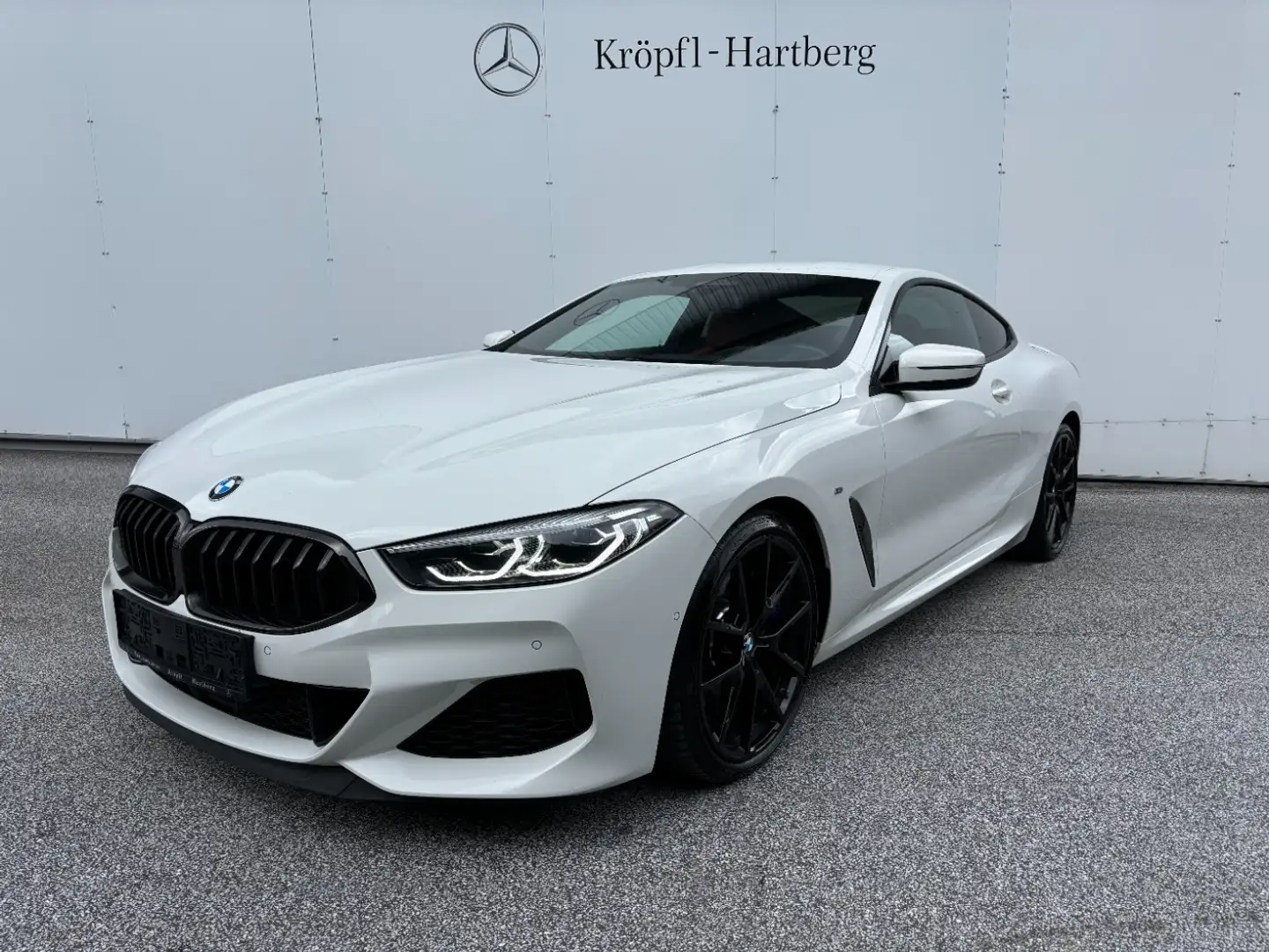BMW M850 i xDrive Aut. Coupe NAVI LED SHZ Weiß - 2