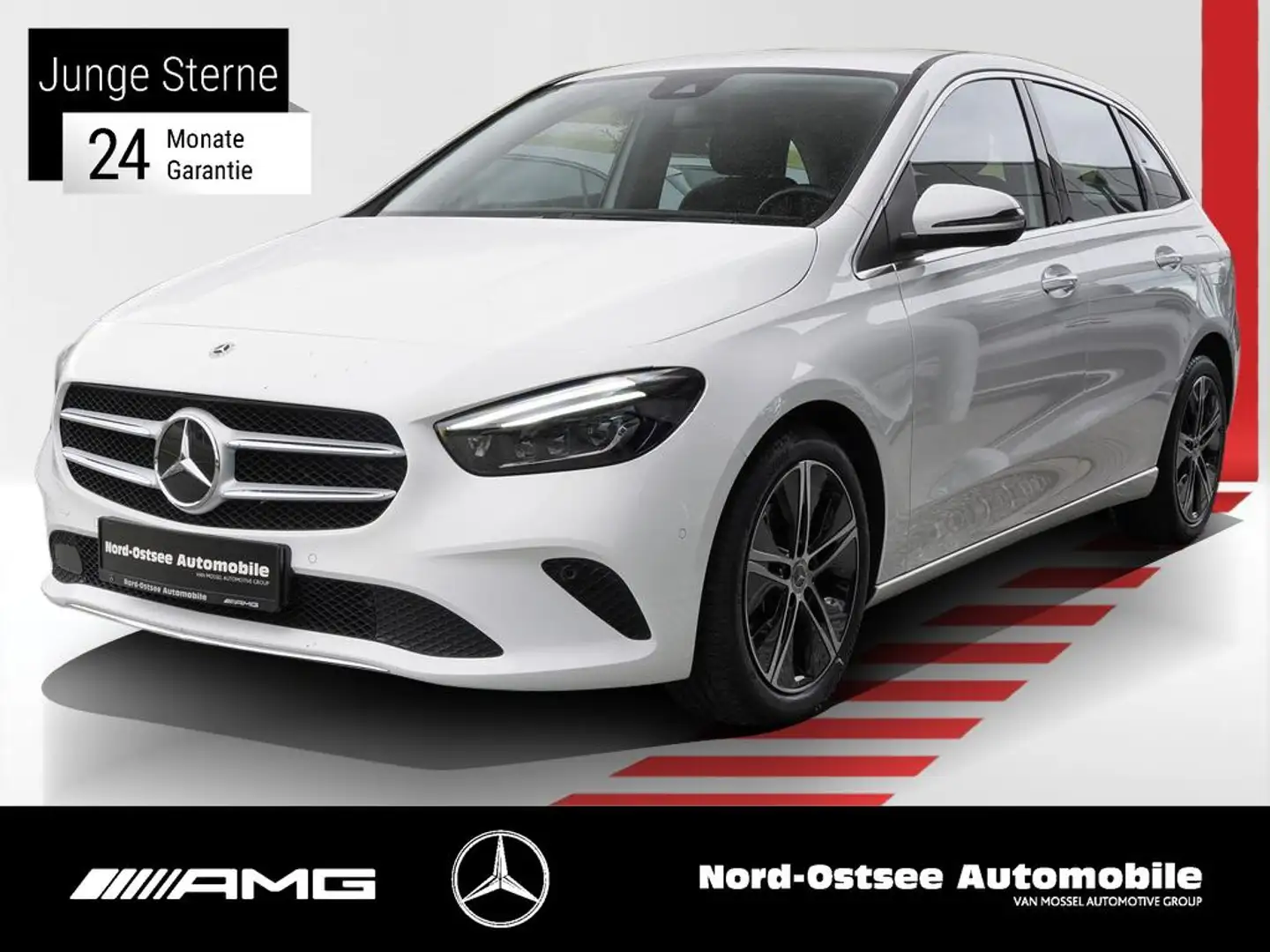 Mercedes-Benz B 200 d PROGRESSIVE KAMERA TEMPO SITZHZG MBUX Blanc - 1
