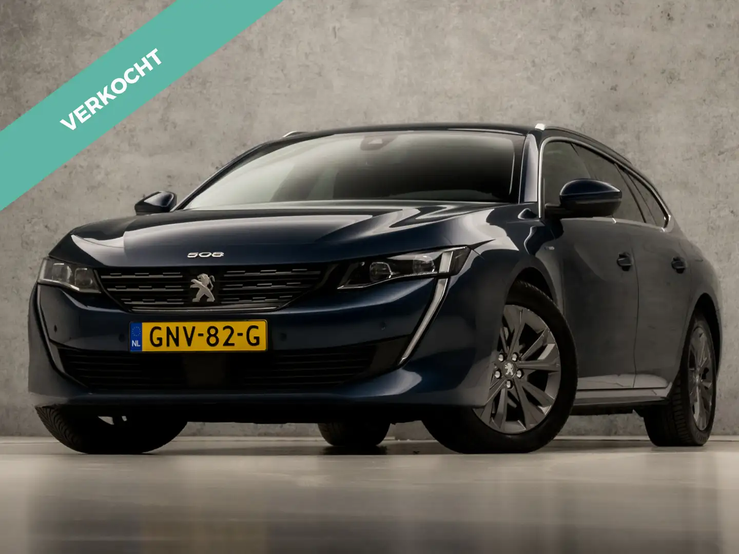 Peugeot 508 SW 1.6 HYbrid Deluxe Sport 225Pk Automaat (APPLE C Blauw - 1