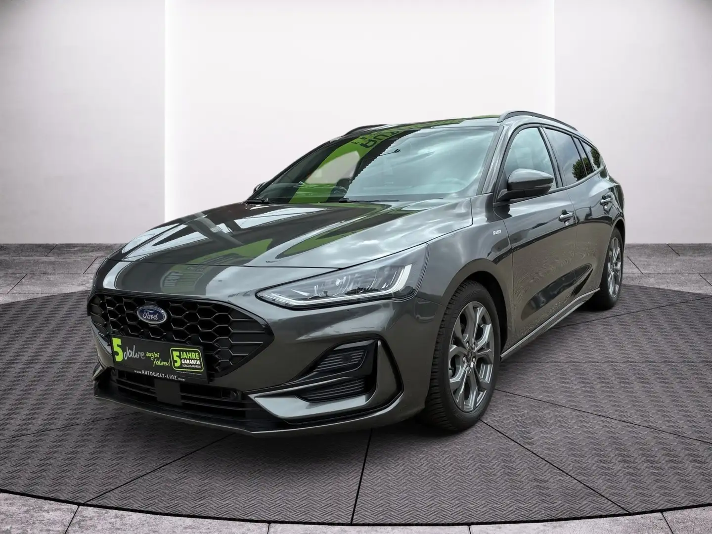Ford Focus Traveller 1.0 EcoBoost ST-Line X ACC+LED Grau - 2