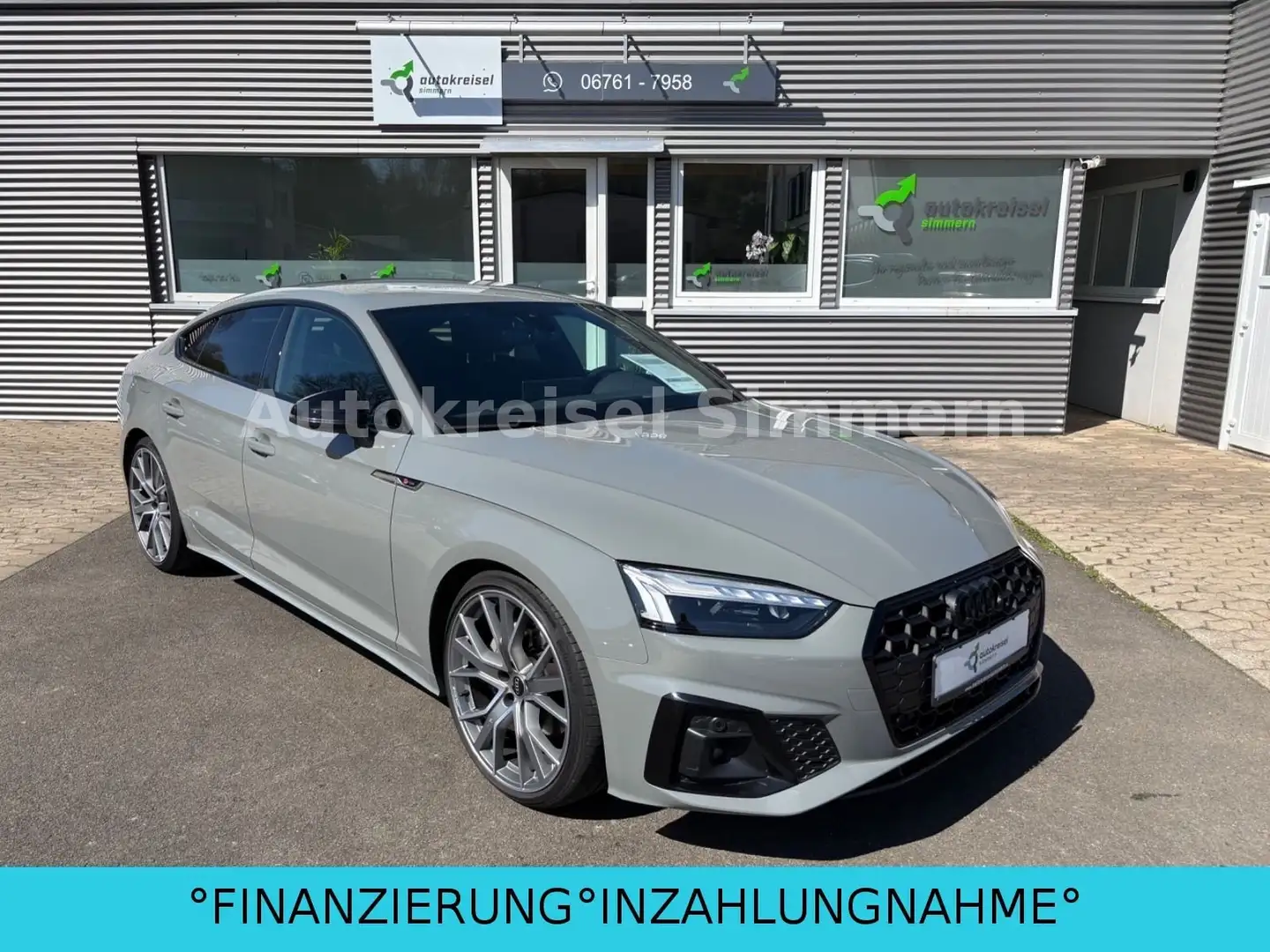 Audi A5 SPB 40 TDI COMP 3X S LINE MATRIX 20" Gris - 1