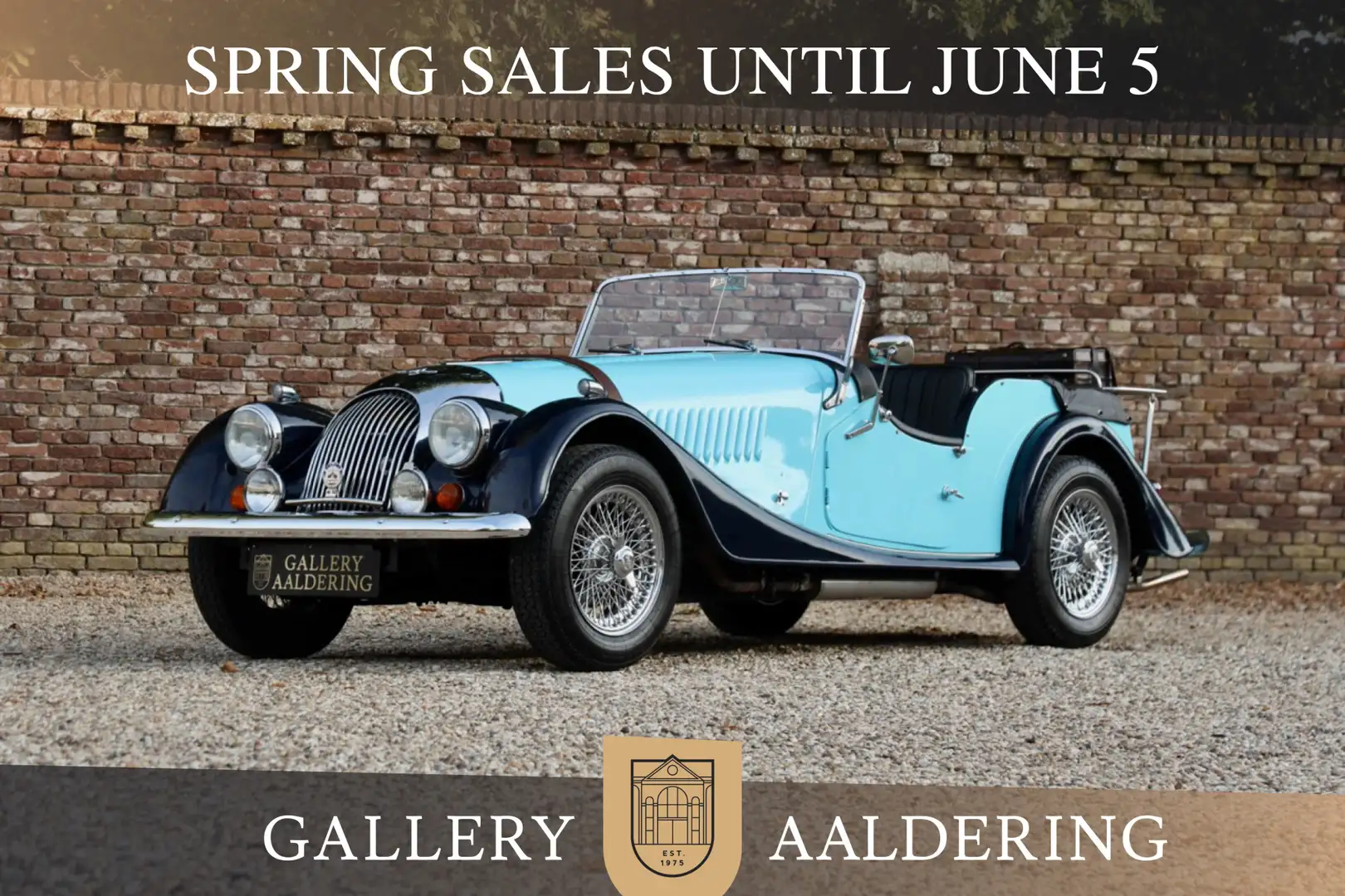 Morgan 4/4 1600 4-Seater PRICE REDUCTION "Restored in the '90 Blau - 1