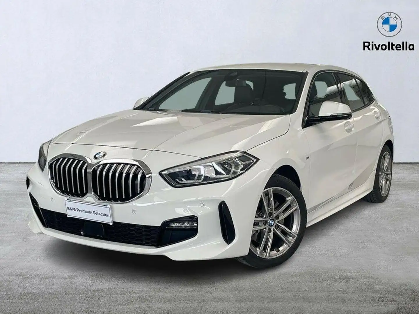 BMW 116 d Msport auto Weiß - 1