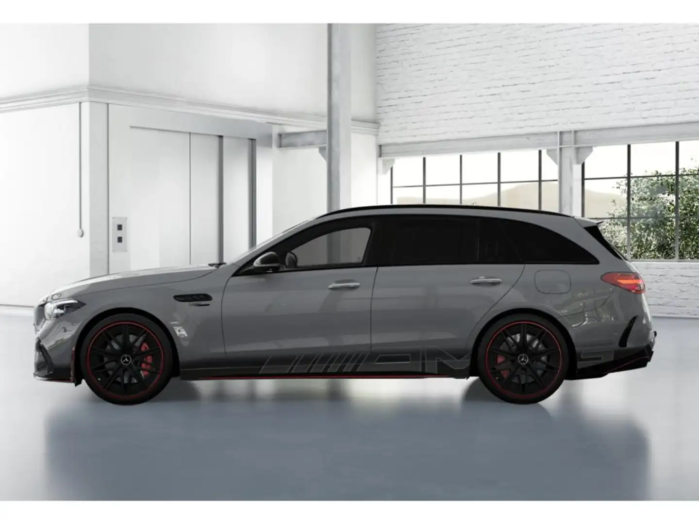 Mercedes-Benz C 63 AMG S E-Perf T-Mod+F1-EDITION+AHK+HUD+PANO+ Grau - 2