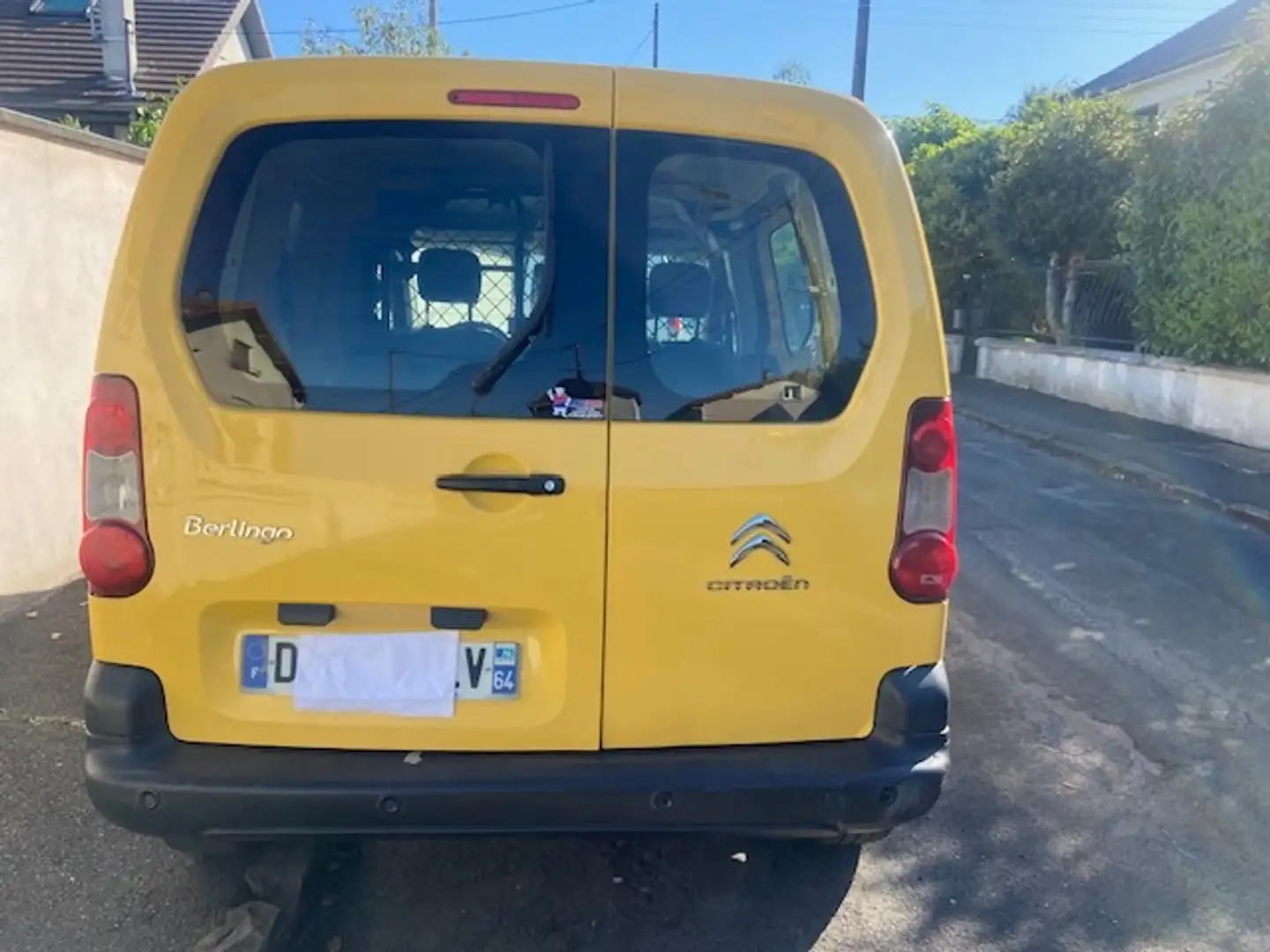 Citroen Berlingo BERLINGO 20 L1 HDi 75 BUSINESS Jaune - 2