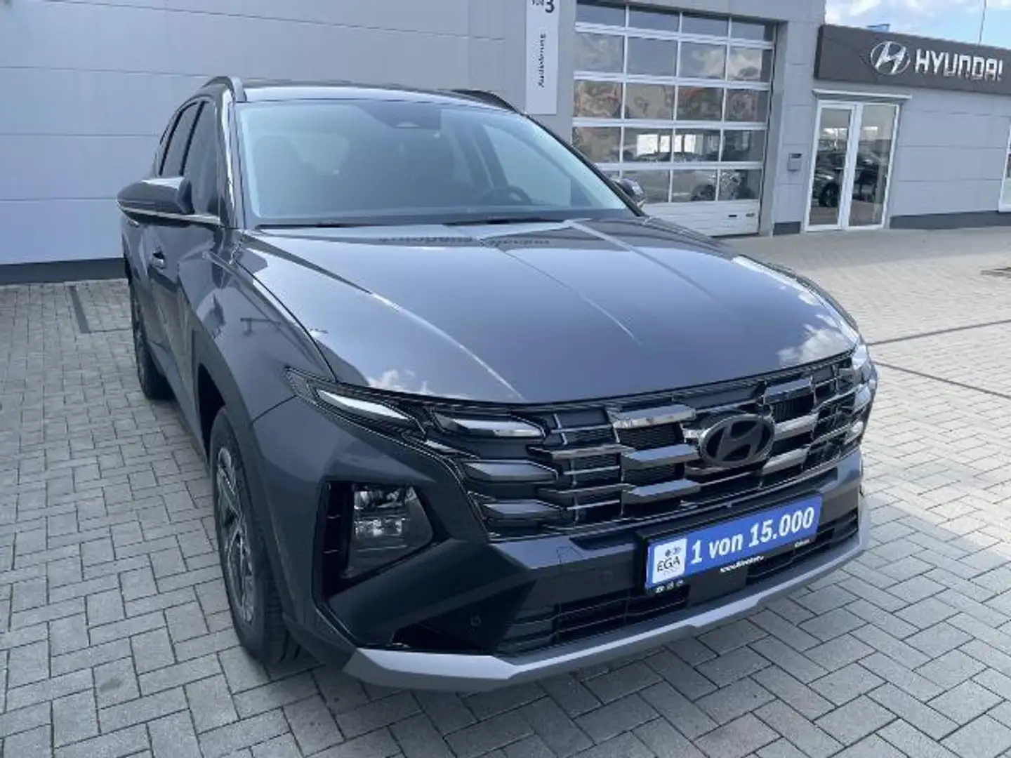 Hyundai TUCSON 1.6 T-GDI MHEV 2WD*DCT*LED*Navi*ACC* Gris - 1
