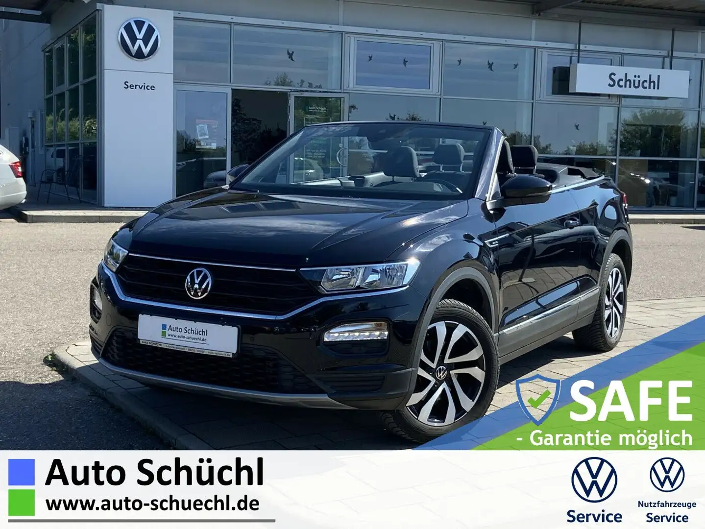 Volkswagen T-Roc Cabrio 1.5 TSI DSG Cabrio 17"+NAVI+APP-CON Schwarz - 1