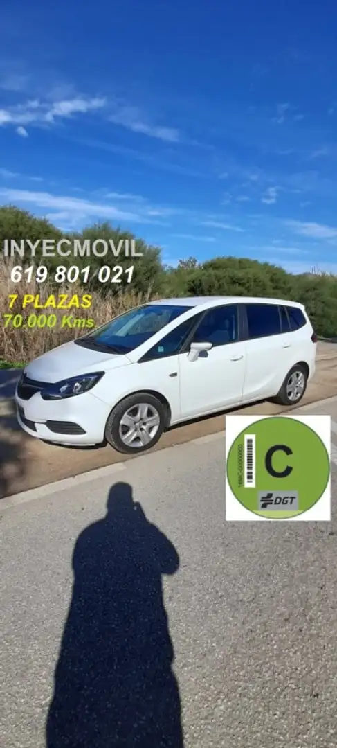 Opel Zafira Tourer 1.4 T Expression 120 White - 1