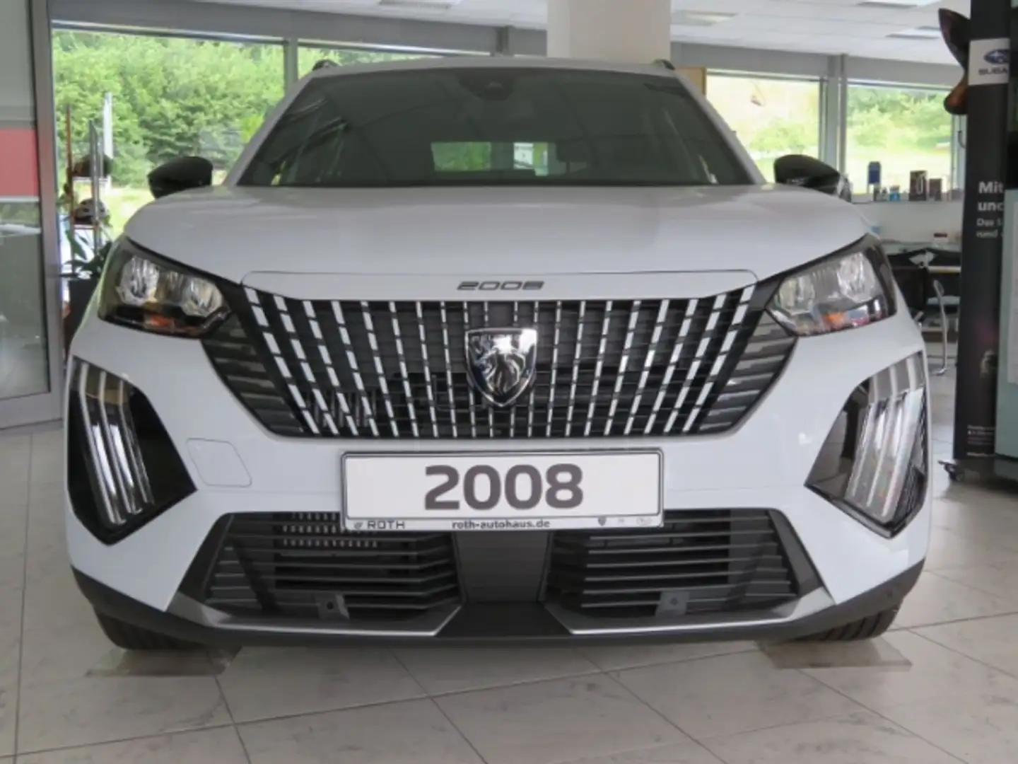 Peugeot 2008 PureTech 100 Allure Navi SHZ Spurhalteass. Notbrem Weiß - 2