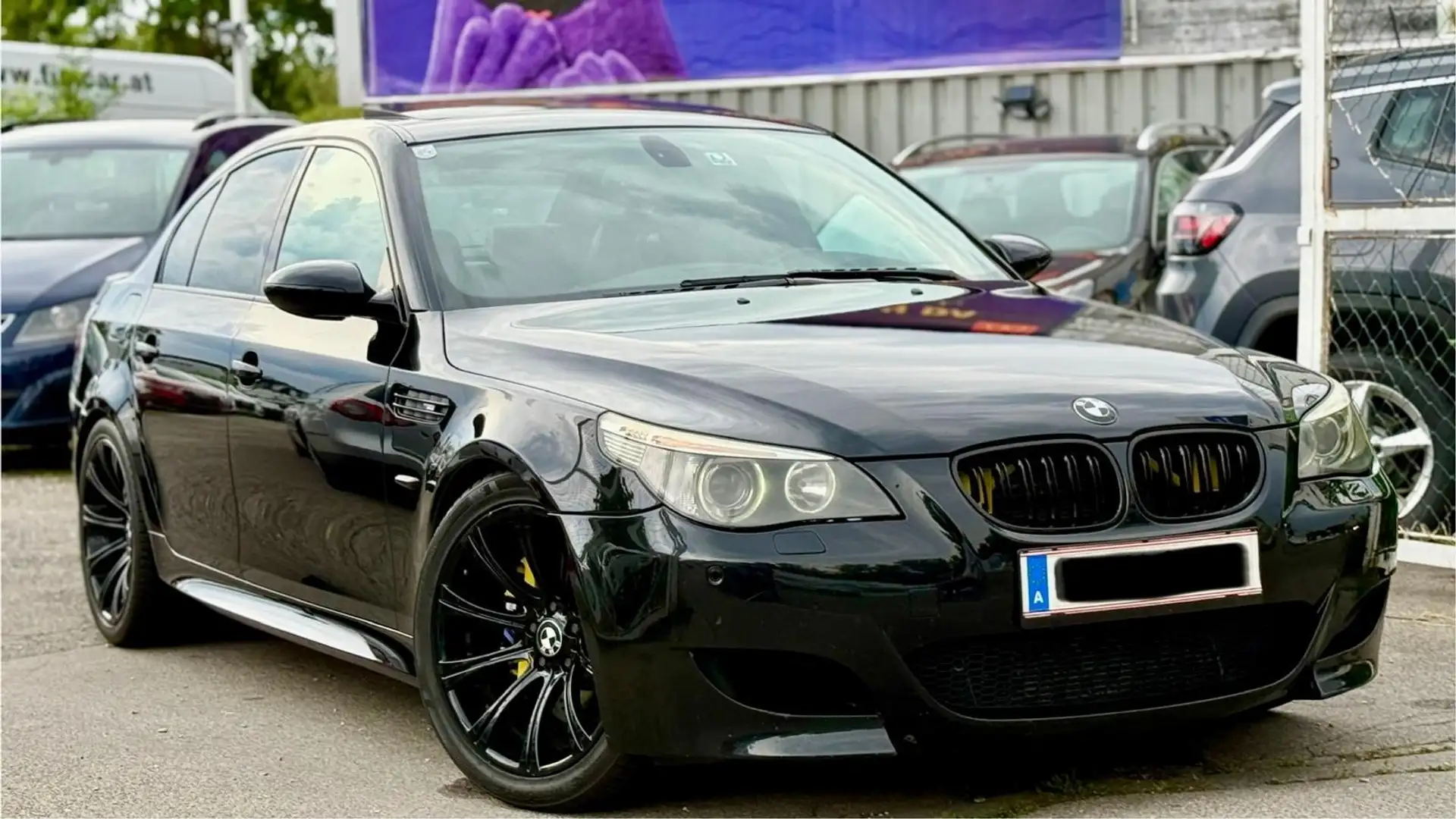 BMW M5 ShadowLine *Viele-Extras +Servicegepflegt Negro - 2