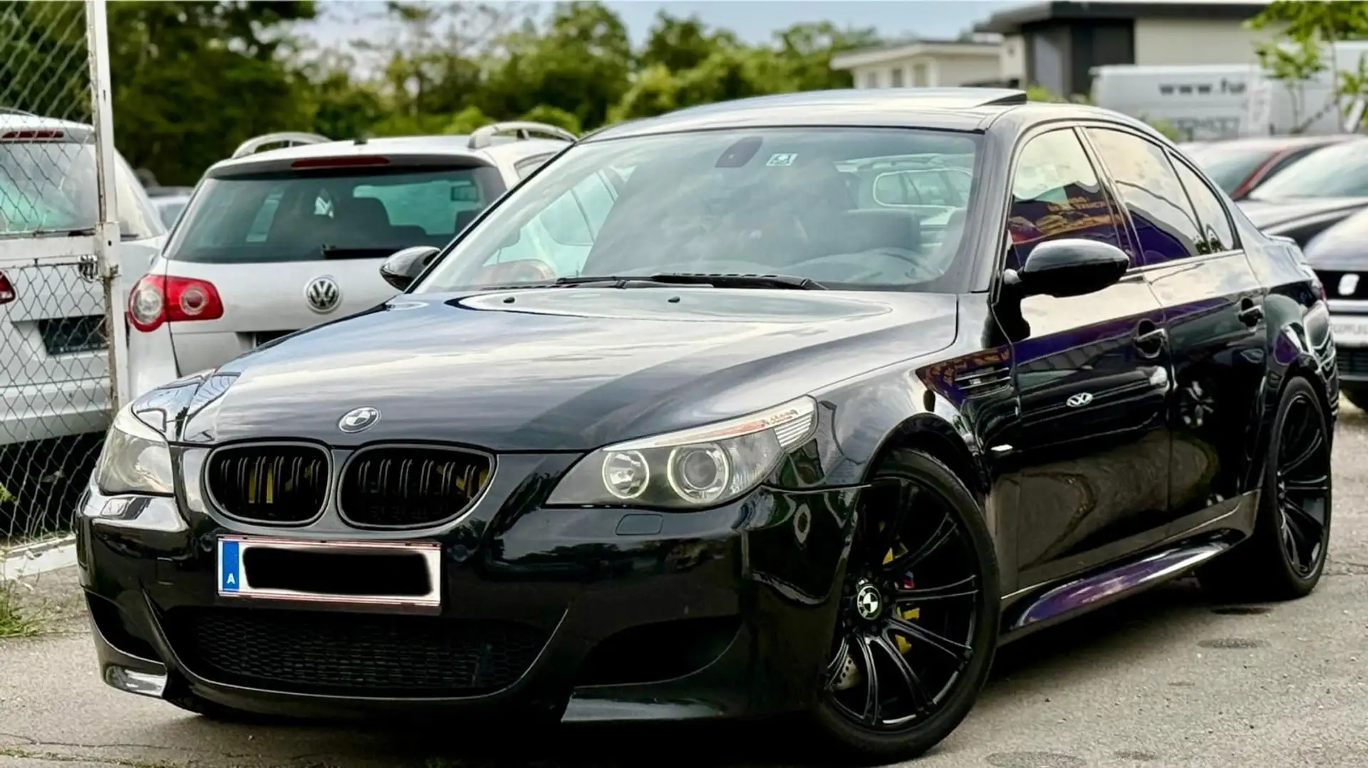 BMW M5 ShadowLine *Viele-Extras +Servicegepflegt Negro - 1