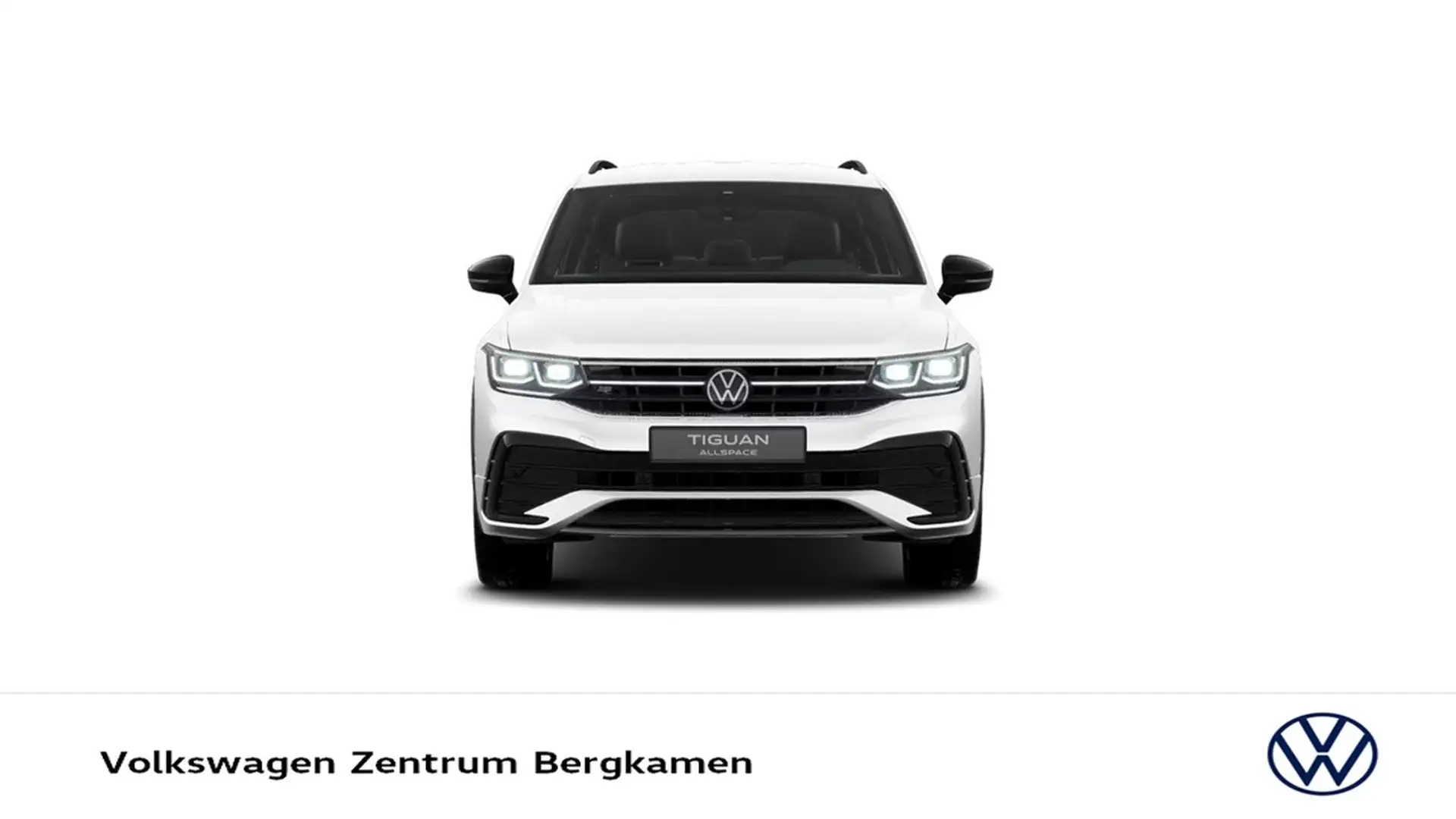 Volkswagen Tiguan Allspace 2.0 R-LINE 4X4 7SITZE AHK CAM 20Z Weiß - 2