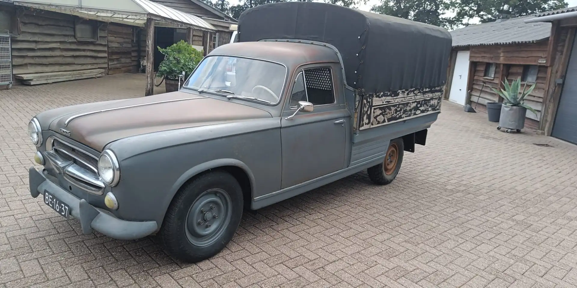 Peugeot 404 403 bestelauto Grijs - 1