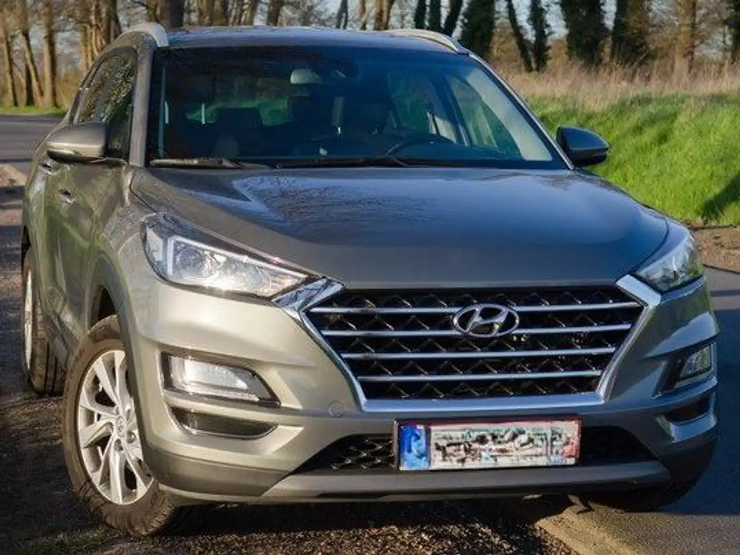 Hyundai TUCSON Tucson blue 1.6 CRDi 2WD DCT Premium Grijs - 2