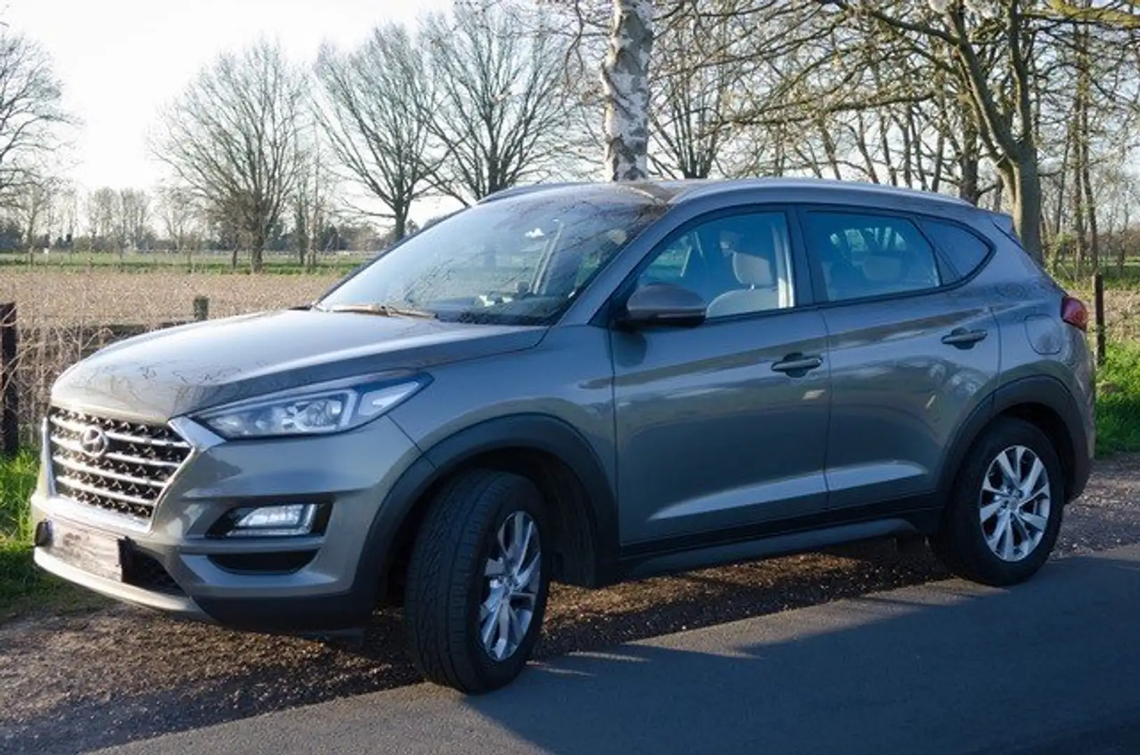 Hyundai TUCSON Tucson blue 1.6 CRDi 2WD DCT Premium Grijs - 1