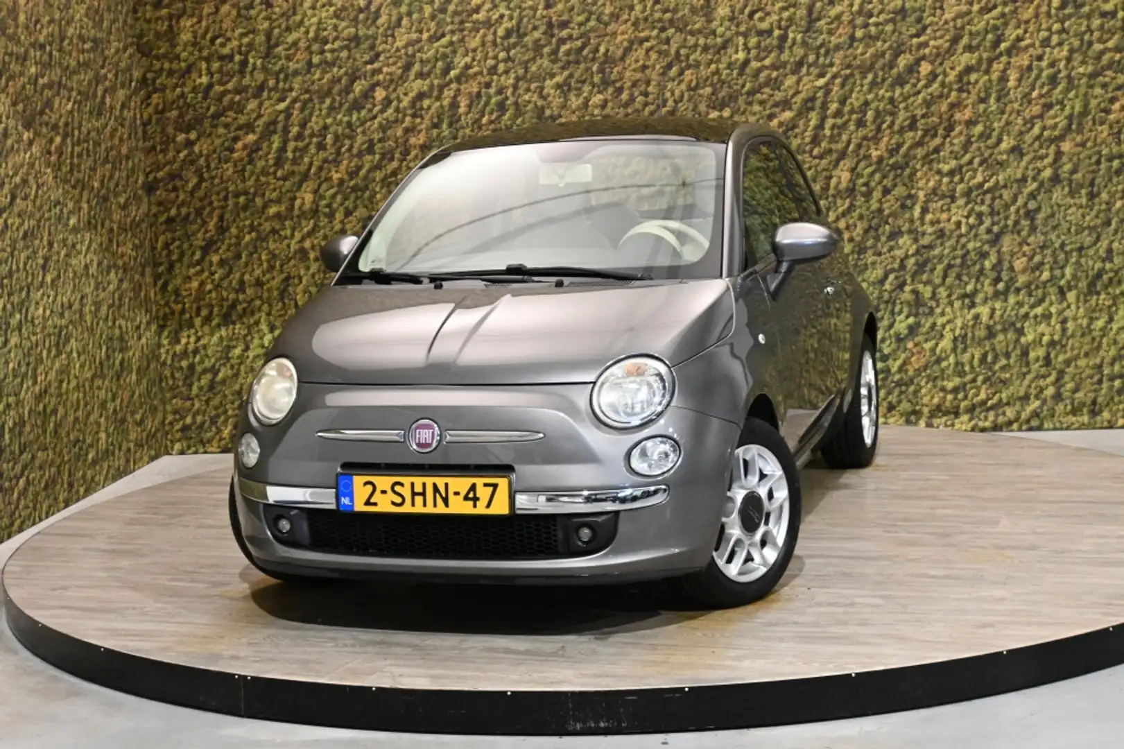 Fiat 500 1.2 Lounge | Automaat | Panorama | Airco Grau - 1