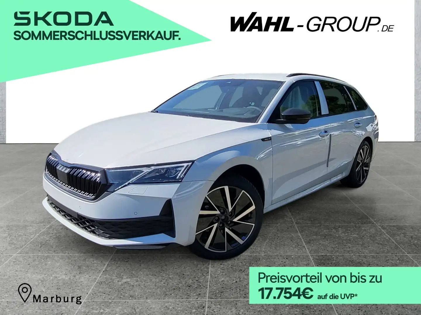 Skoda Octavia 1.5 TSI 150 DSG Sportline*LED*PDC*RFK*Alu* Weiß - 1