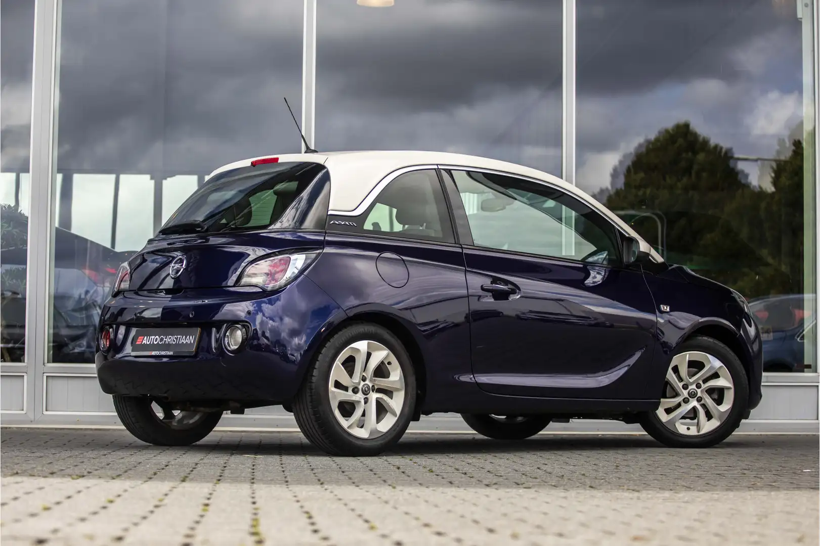 Opel Adam 1.4 Jam | Cruise | NL Auto | Airco Blauw - 2