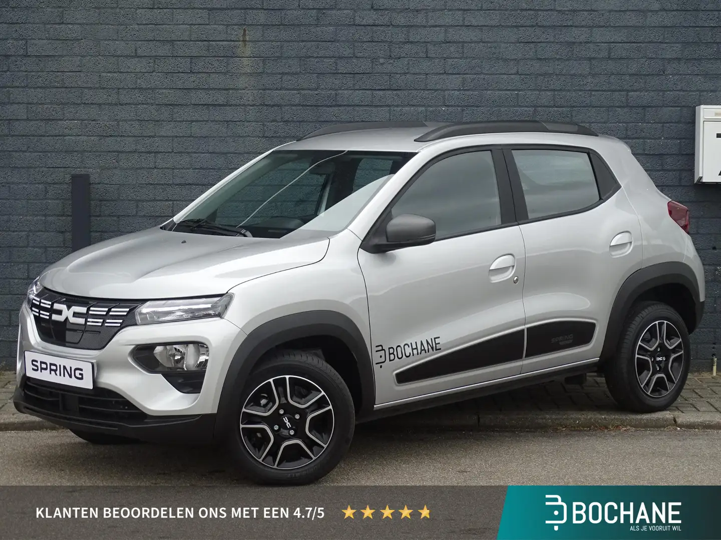 Dacia Spring Expression 27 kWh DC SNELLADER / NAVI / APPLE CARP Silber - 1