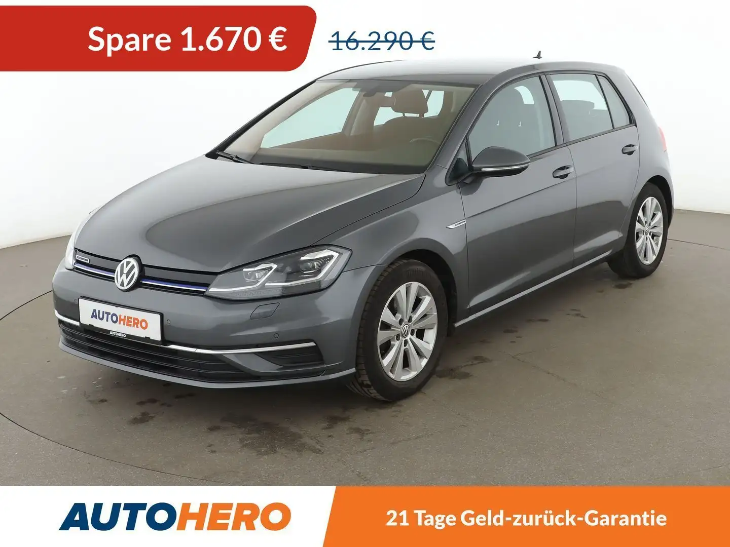 Volkswagen Golf 1.5 TSI ACT Comfortline BM*ACC*AHK*NAVI*PDC*SHZ* Gris - 1