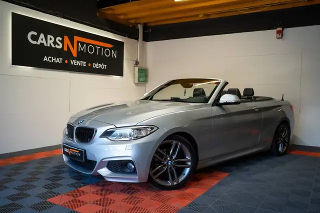 BMW 218 Cabriolet (F23) 218dA 150ch M Sport - Capote NEUVE, sièges chauffants ..