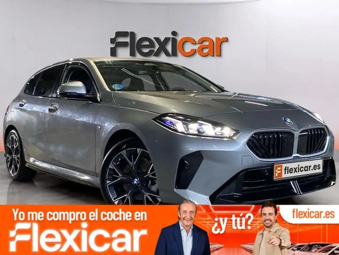 BMW 120 120d Gris - 1