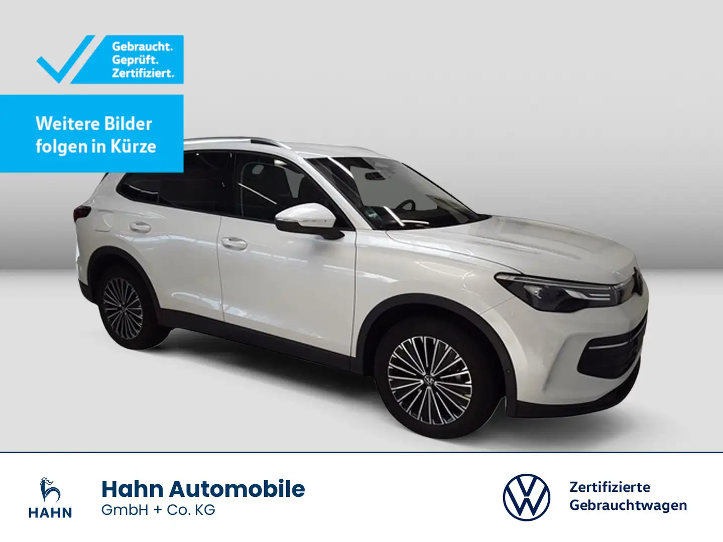 Volkswagen Tiguan 1.5TSI DSG Life AHK Cam HuD LED Standheiz Weiß - 1