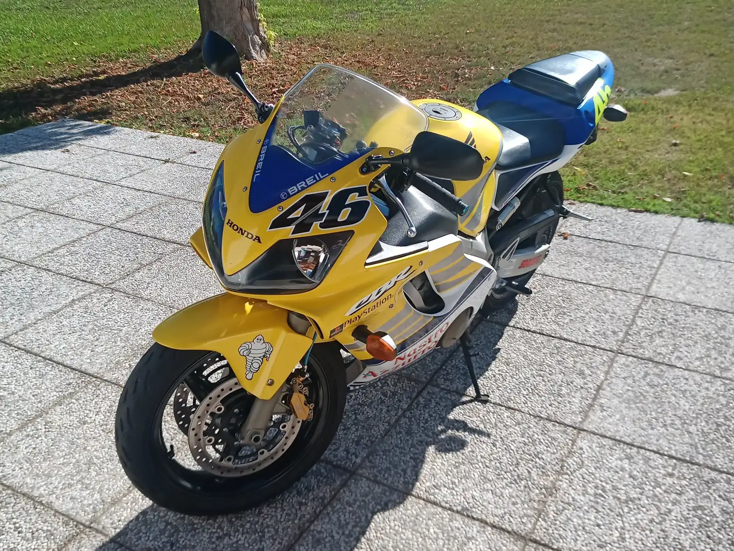 Honda CBR 600 Valentino Rossi replica Jaune - 2