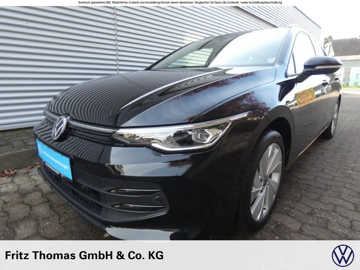 Volkswagen Golf VIII Variant 2.0 TDI Life LED Navi AHK SHZ PDC ACC Schwarz - 2