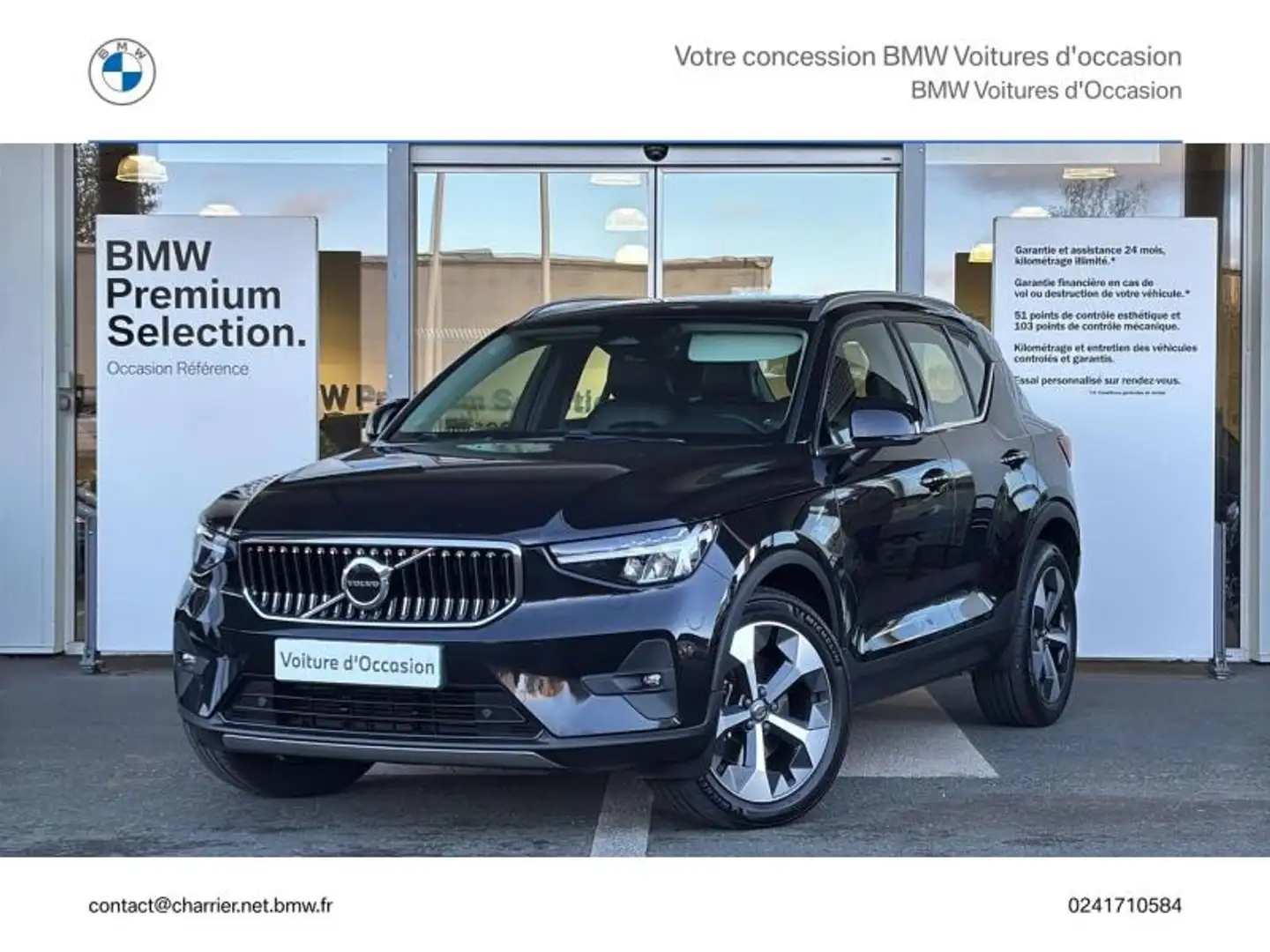 Volvo XC40 B3 163ch Ultimate DCT 7 Noir - 1