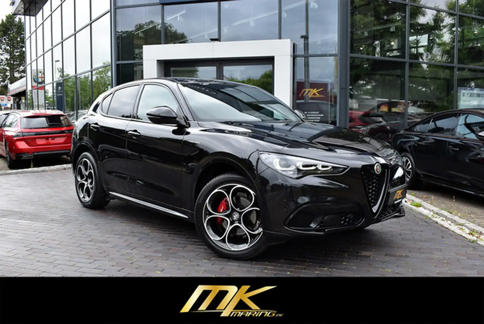Alfa Romeo Stelvio 2.0 TURBO*VELOCE*BLACK*MATRIX*FACELIFT** Schwarz - 1