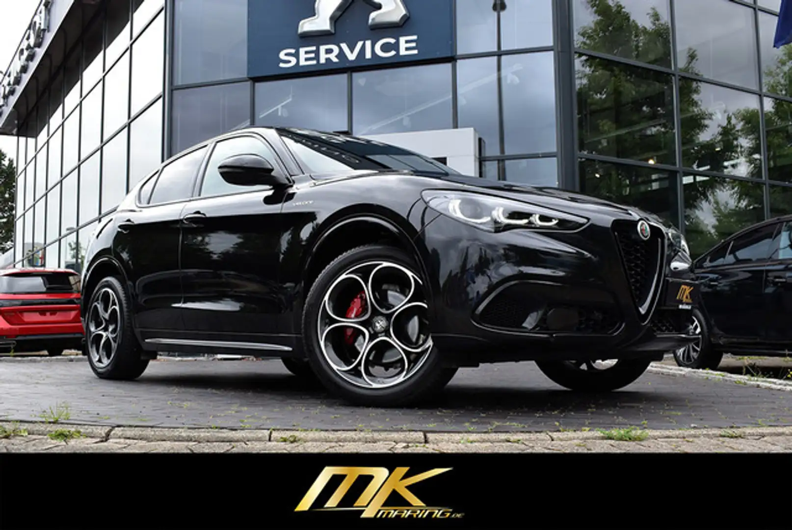 Alfa Romeo Stelvio 2.0 TURBO*VELOCE*BLACK*MATRIX*FACELIFT** Schwarz - 2