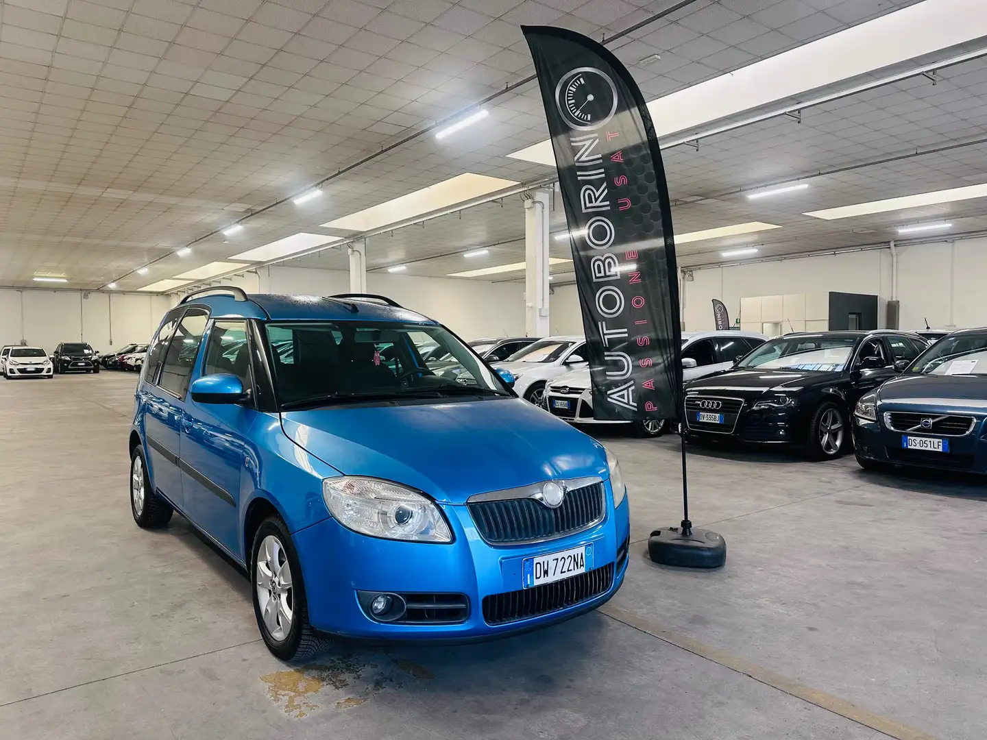 Skoda Roomster Roomster 2009 1.6 Comfort c/esp tiptronic Blu/Azzurro - 1