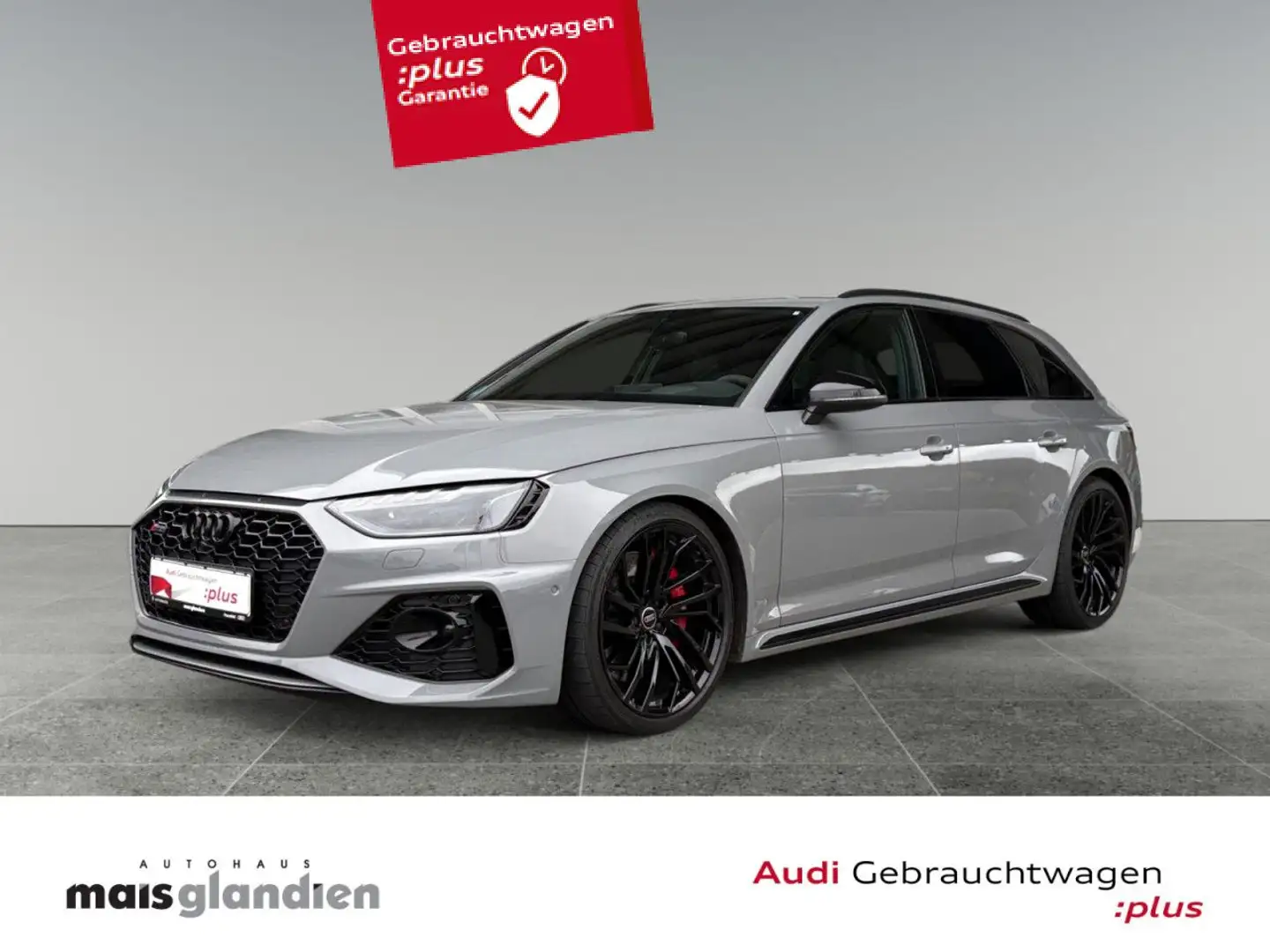 Audi RS4 Avant 2.9 TFSI q. Pano HUD B+O AHK Matrix Navi Gris - 1