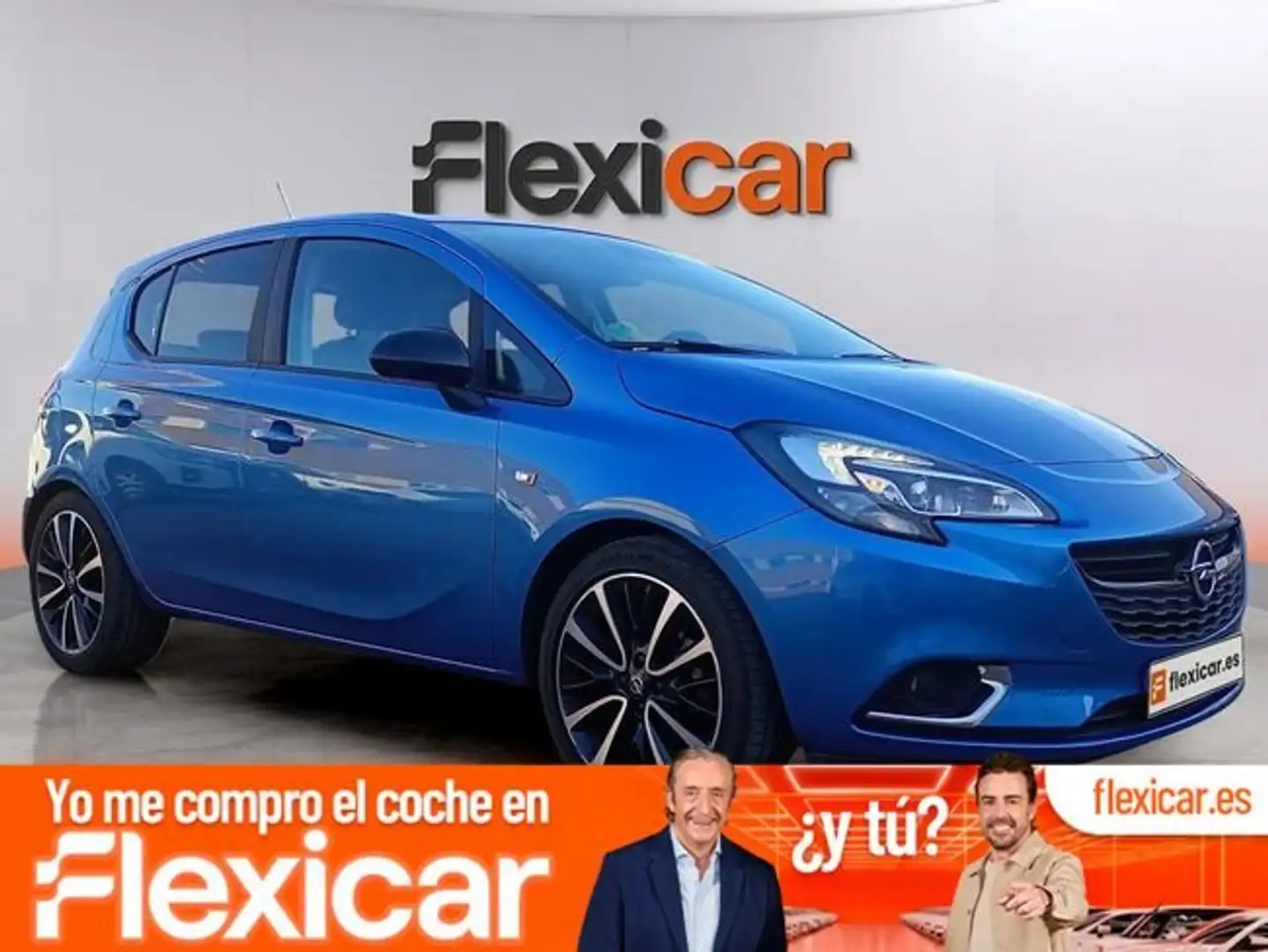 Opel Corsa 1.4 Design Line 90 Aut. Azul - 1